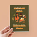 Warm Thanksgiving Wishes - Card For Thanksgiving
