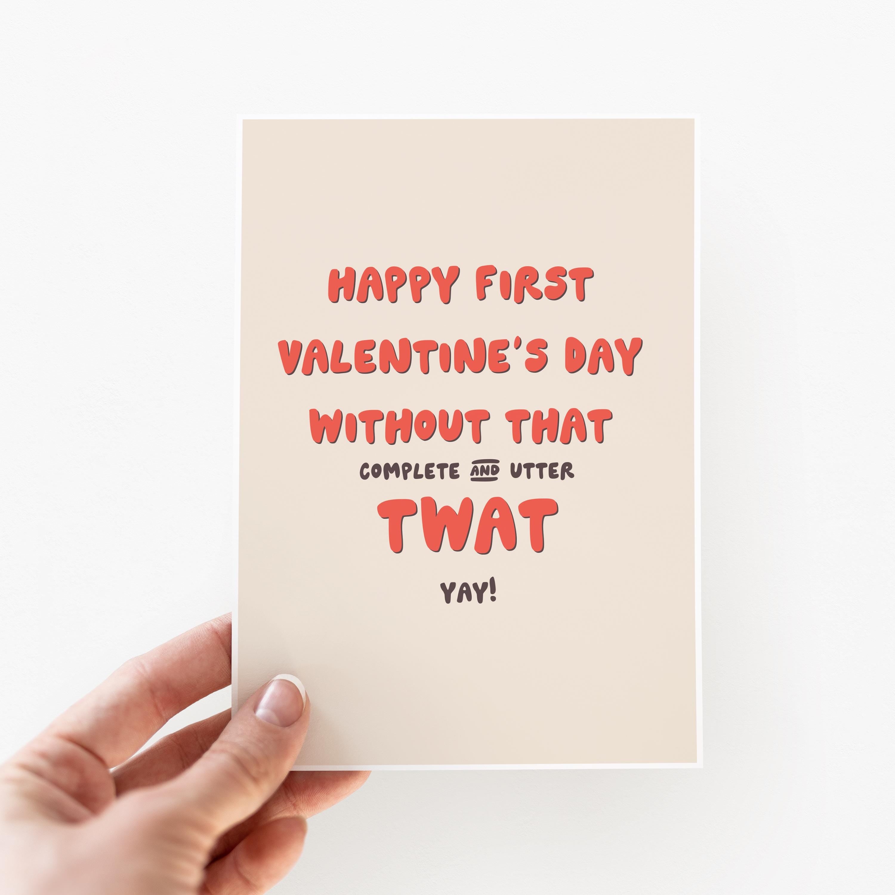 Funny First Valentine's Day Without Ex