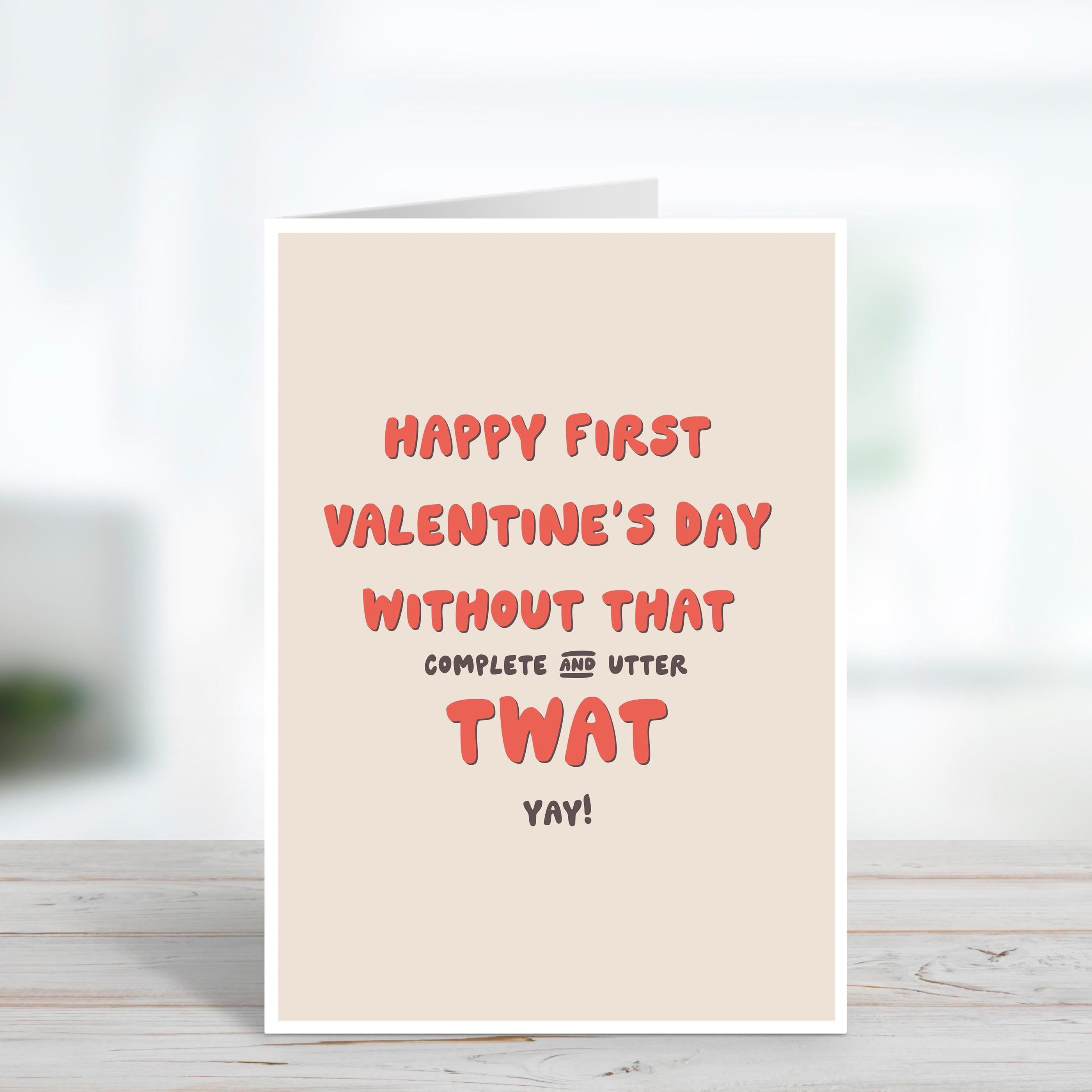 Funny First Valentine's Day Without Ex