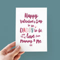 Daddy To Be Valentine's Day Card - Valentine's Day Card From The Bump