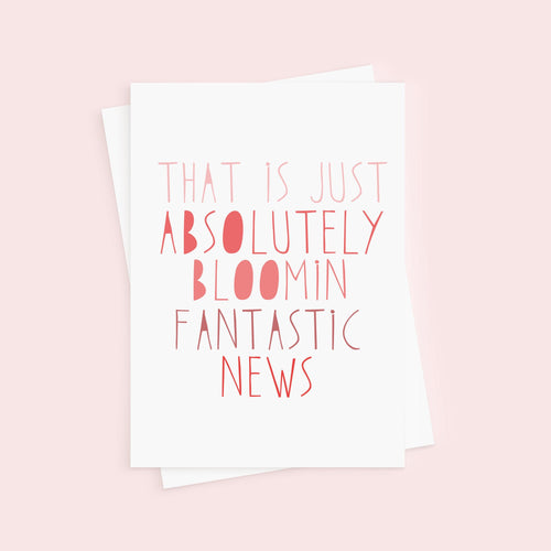 Congratulations Card - Well Done Card - Fantastic News Card - New Job Card - Driving Test Card - Exam Congratulations Card