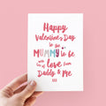 Mummy To Be Valentine's Day Card - Valentine's Day Card From The Bump