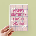 Birthday Card For Sister - Lovely Sister Birthday Card - Cute Birthday Card