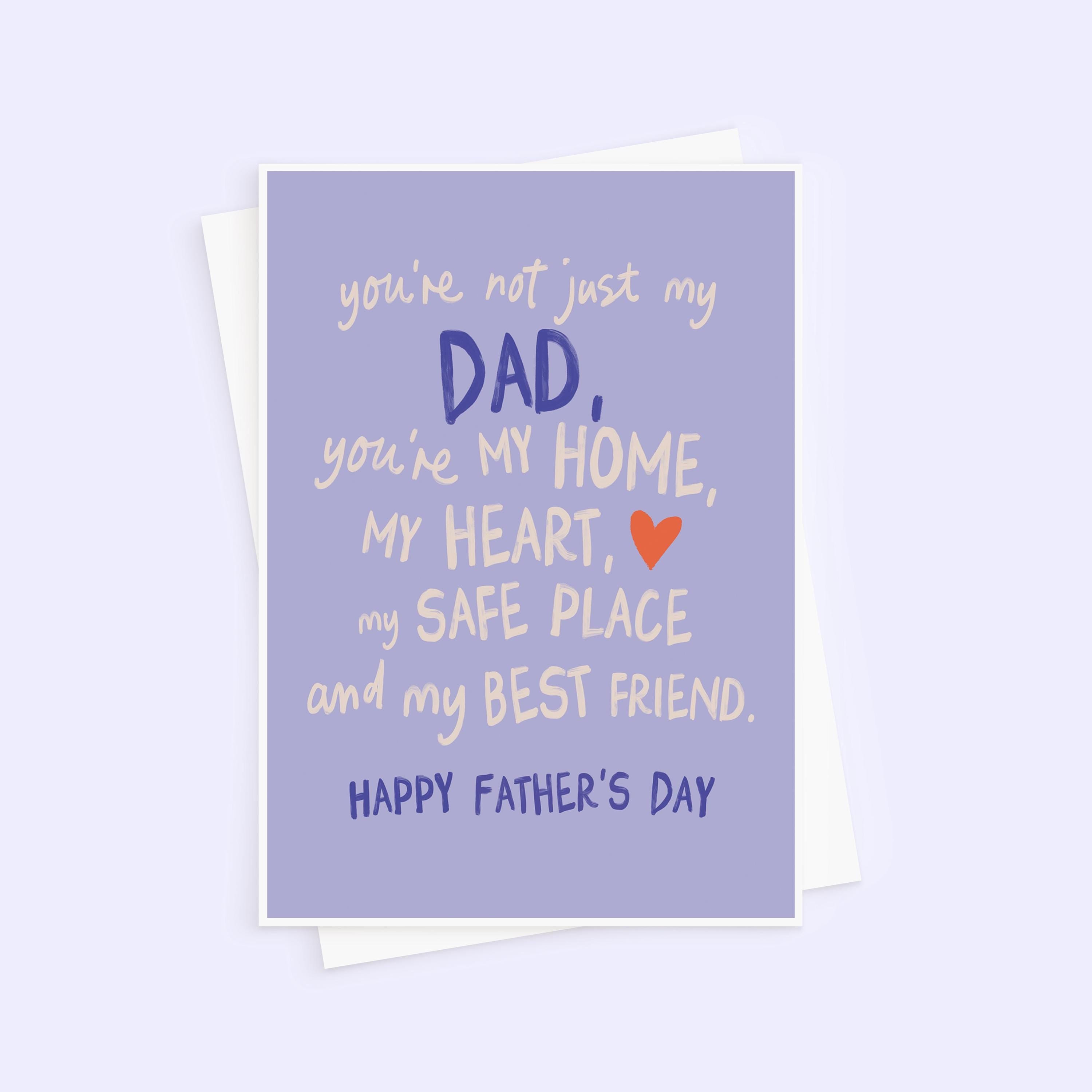Not Just My Dad Sentimental Father's Day Card