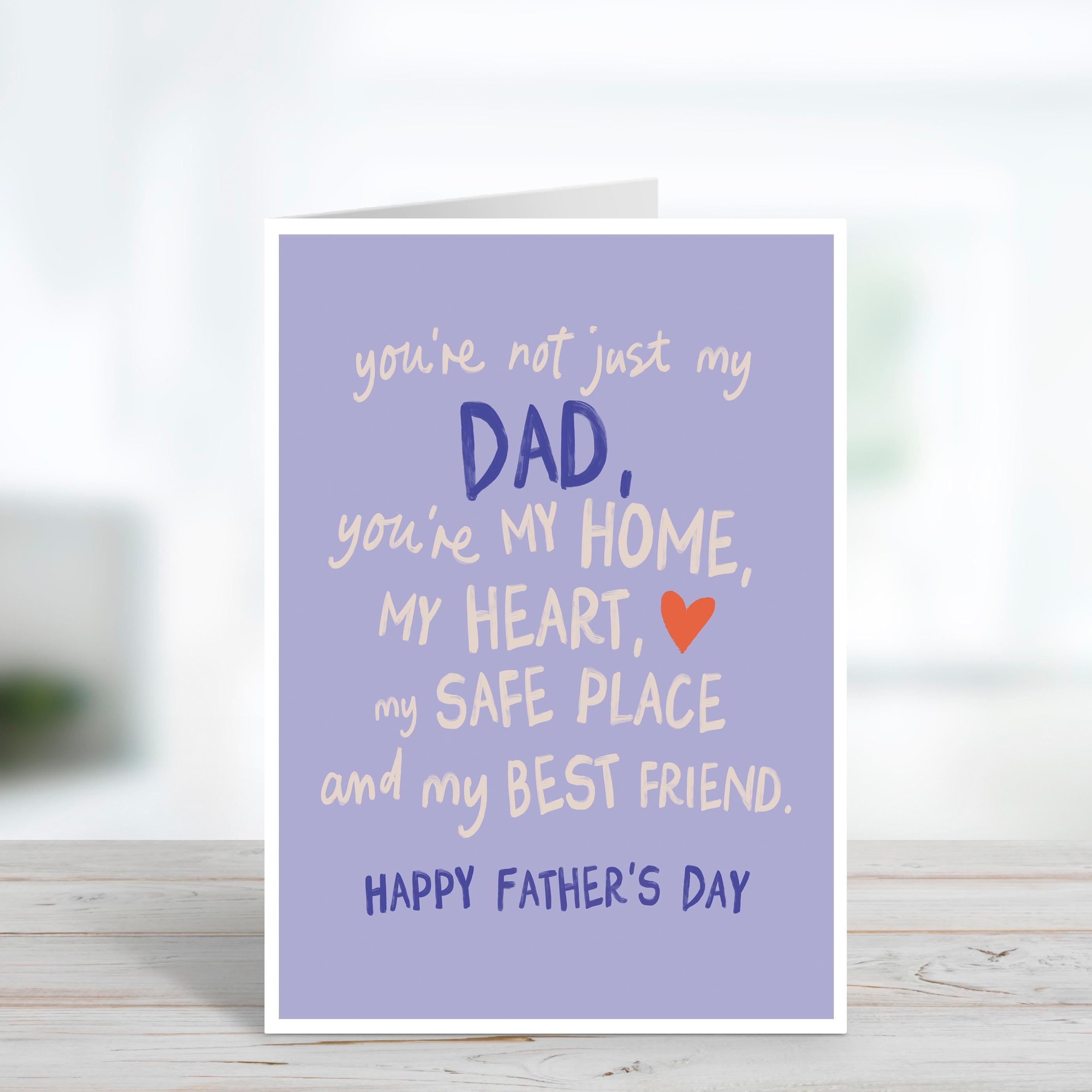 Not Just My Dad Sentimental Father's Day Card