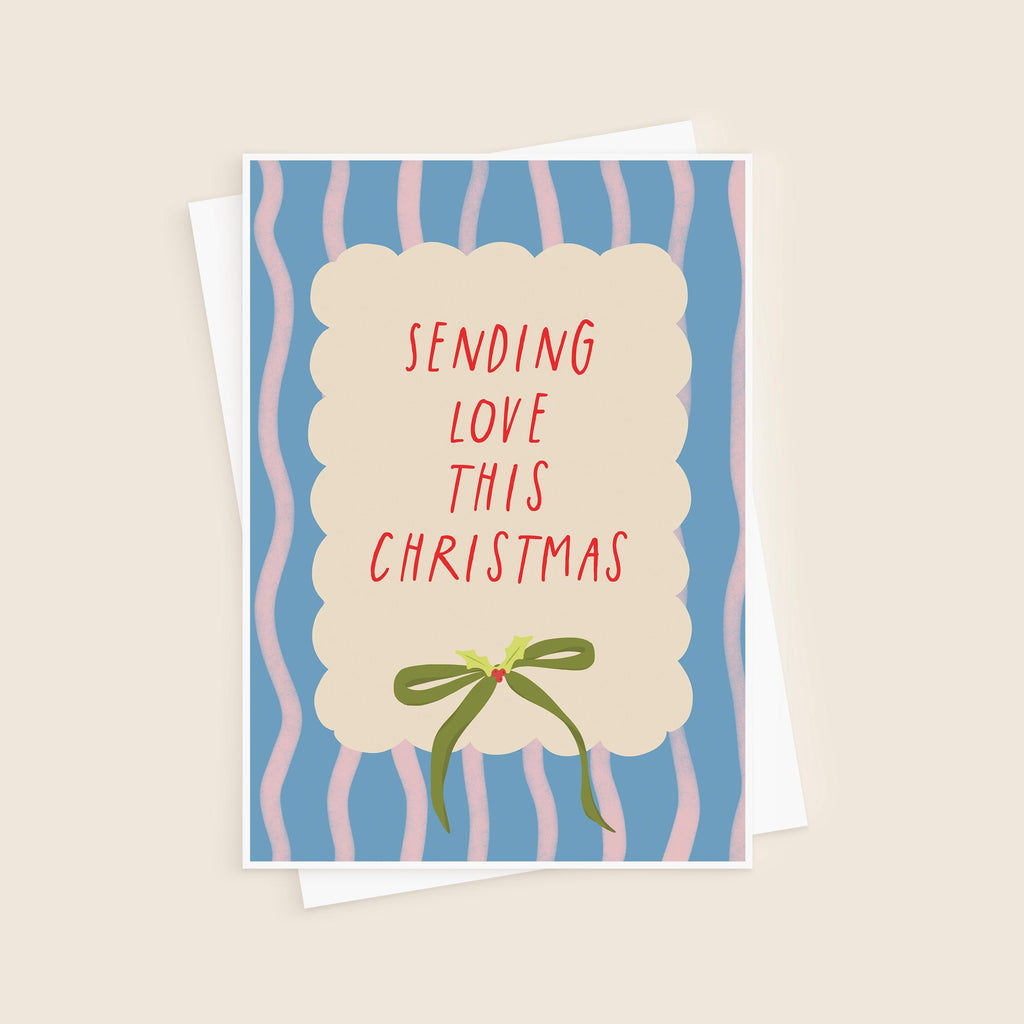 Sending Love This Christmas card