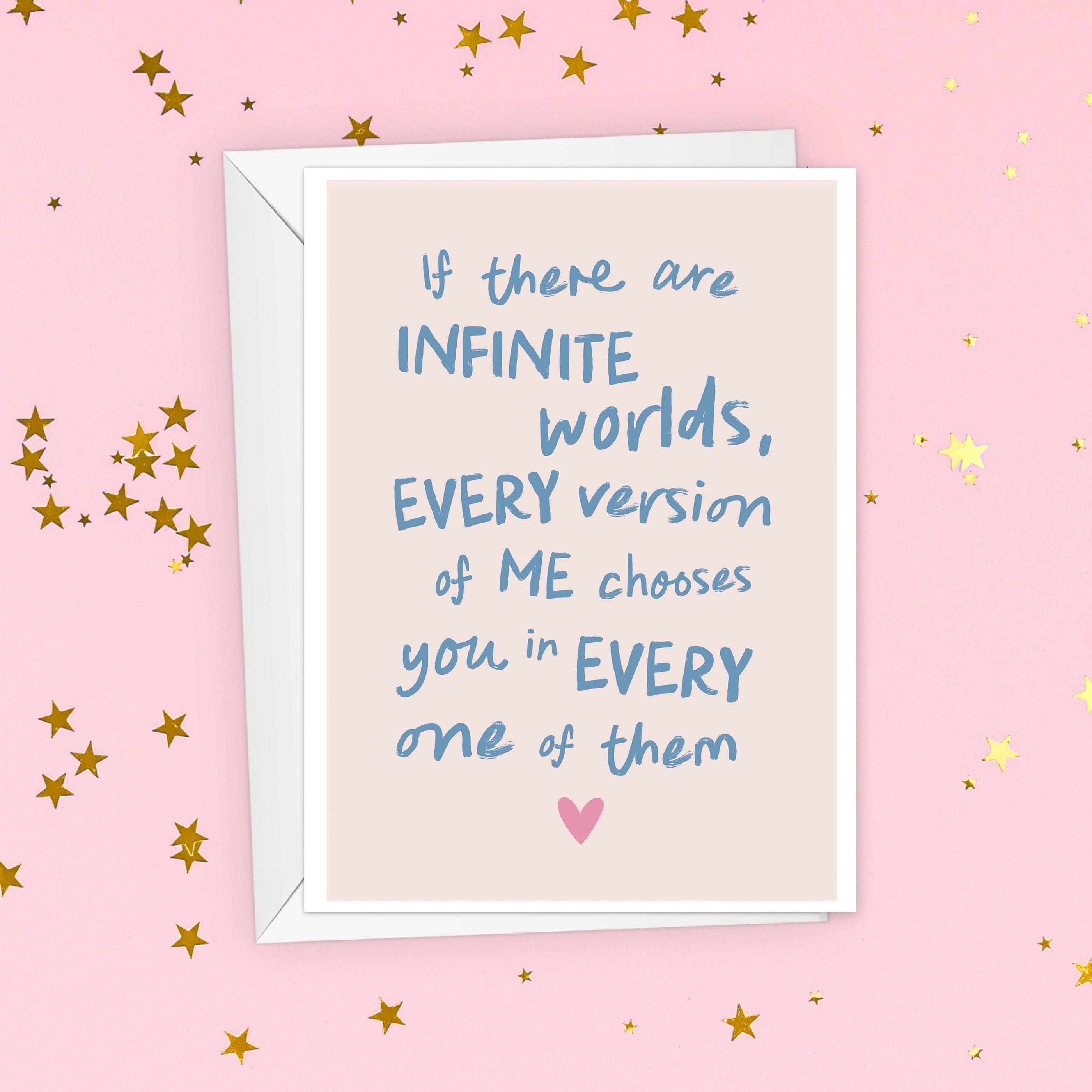I Choose You Quote Card - Anniversary Card - Valentine's Day Card - TSITP Card