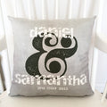 Personalised Couples Special Date Cushion