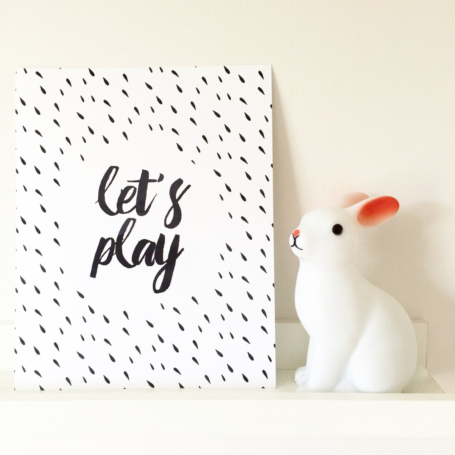 Let's Play Children's Art Print