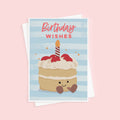 Cute Jellycat Birthday Cake Birthday Card