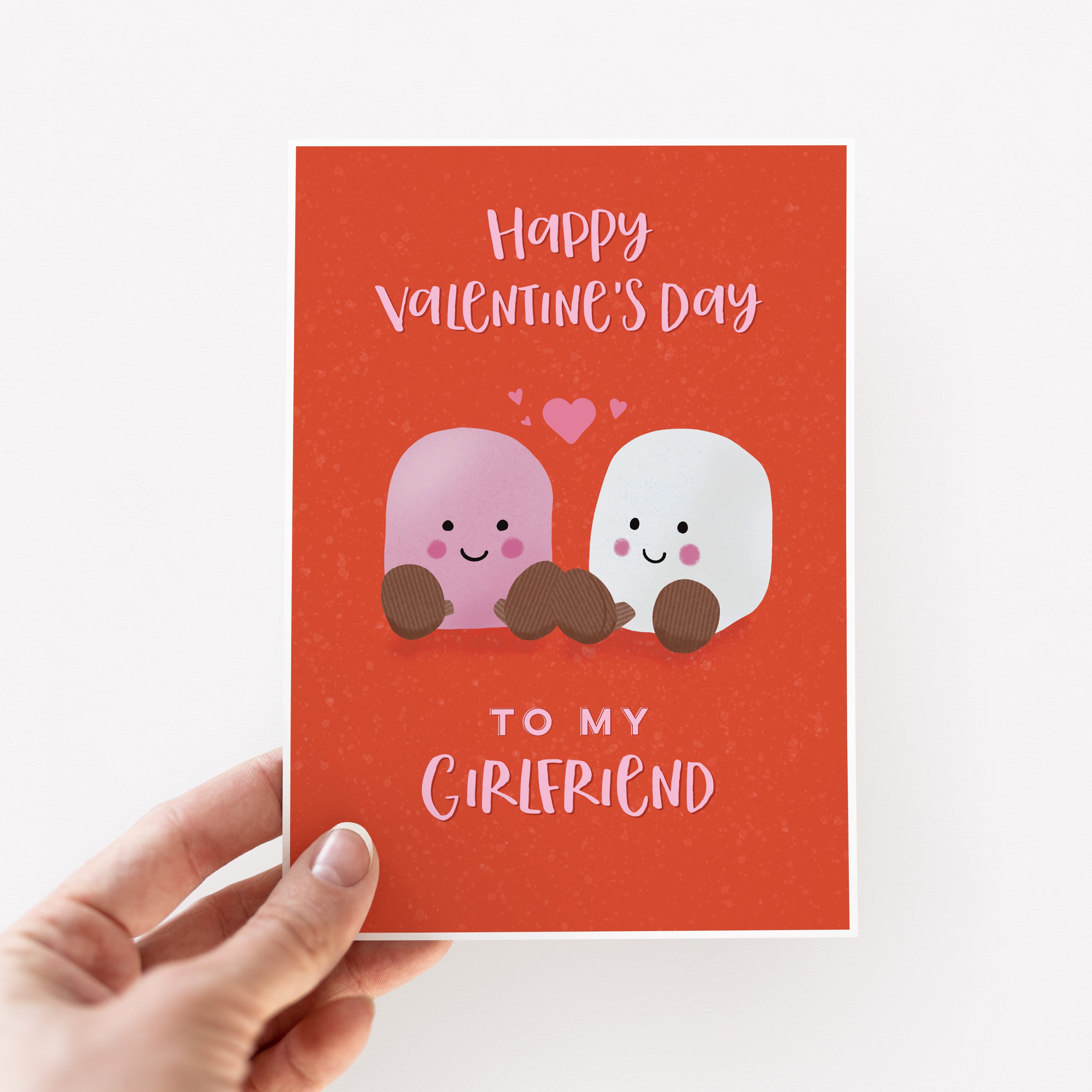 Jellycat Valentine's Day Card For Girlfriend