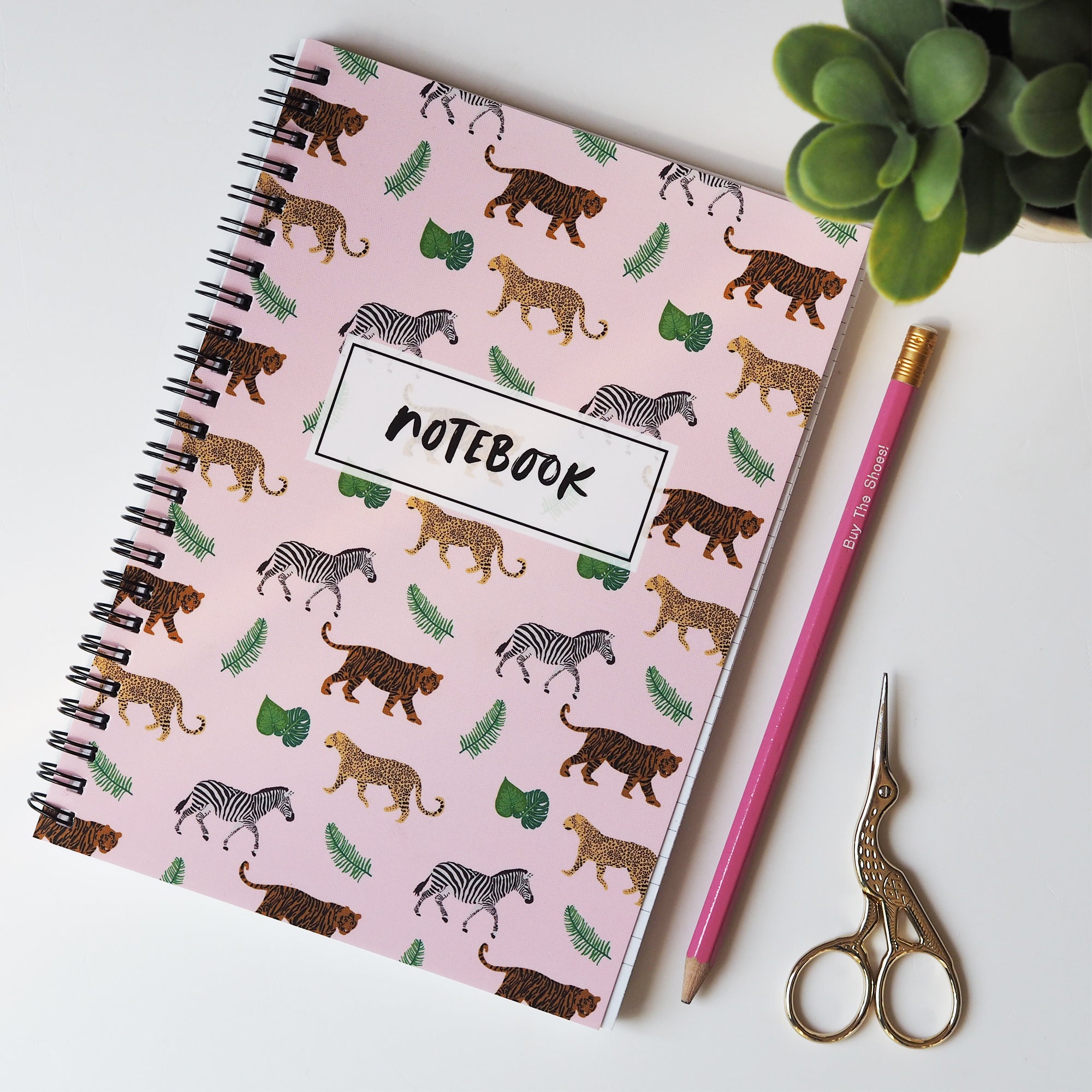 Jungle Spiral Notebook