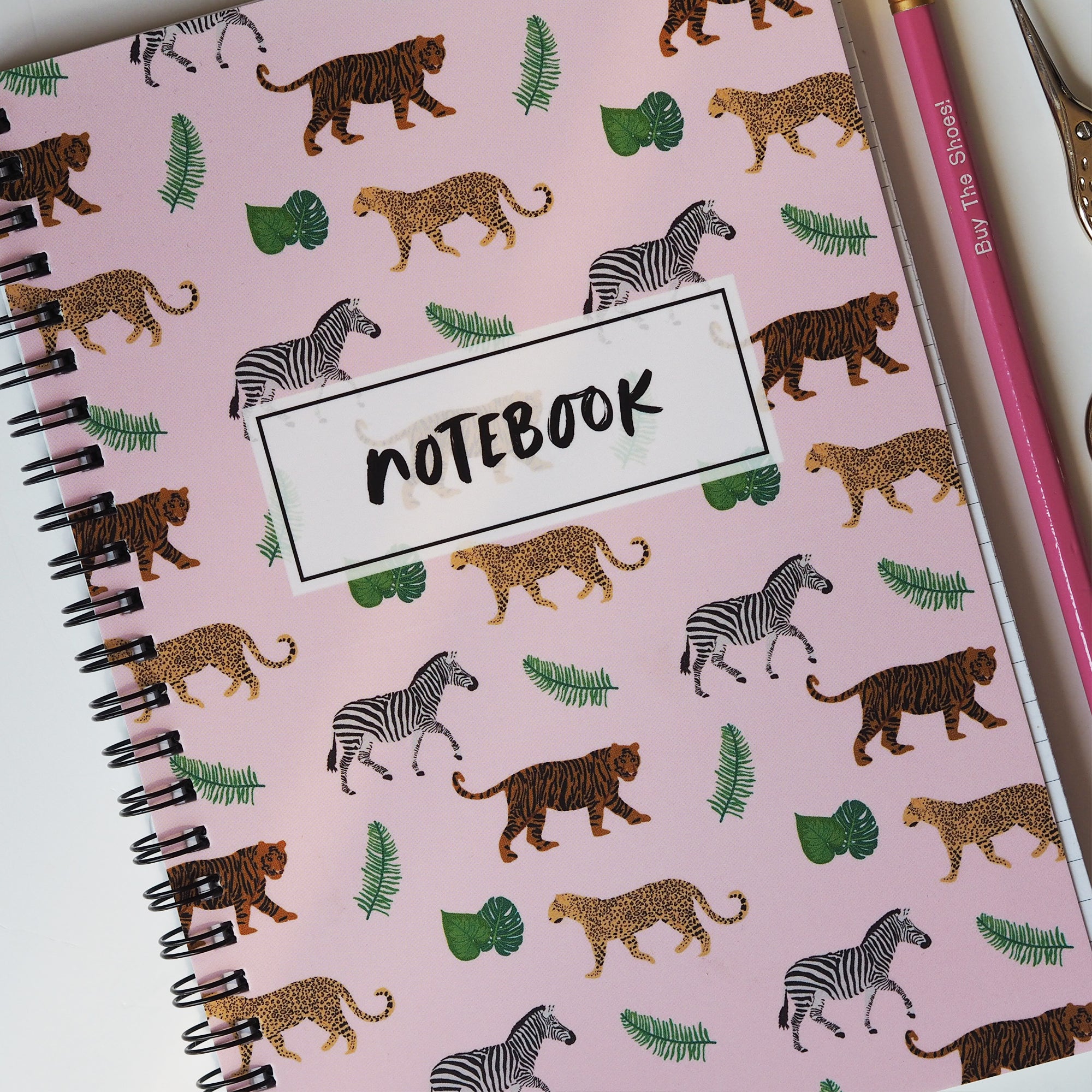Jungle Spiral Notebook