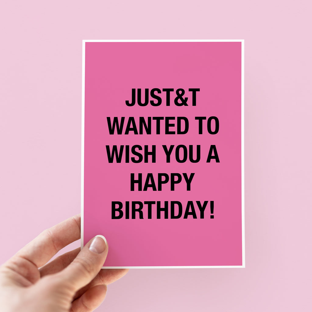 Funny Birthday Card For Her - Taylor and Travis Wedding