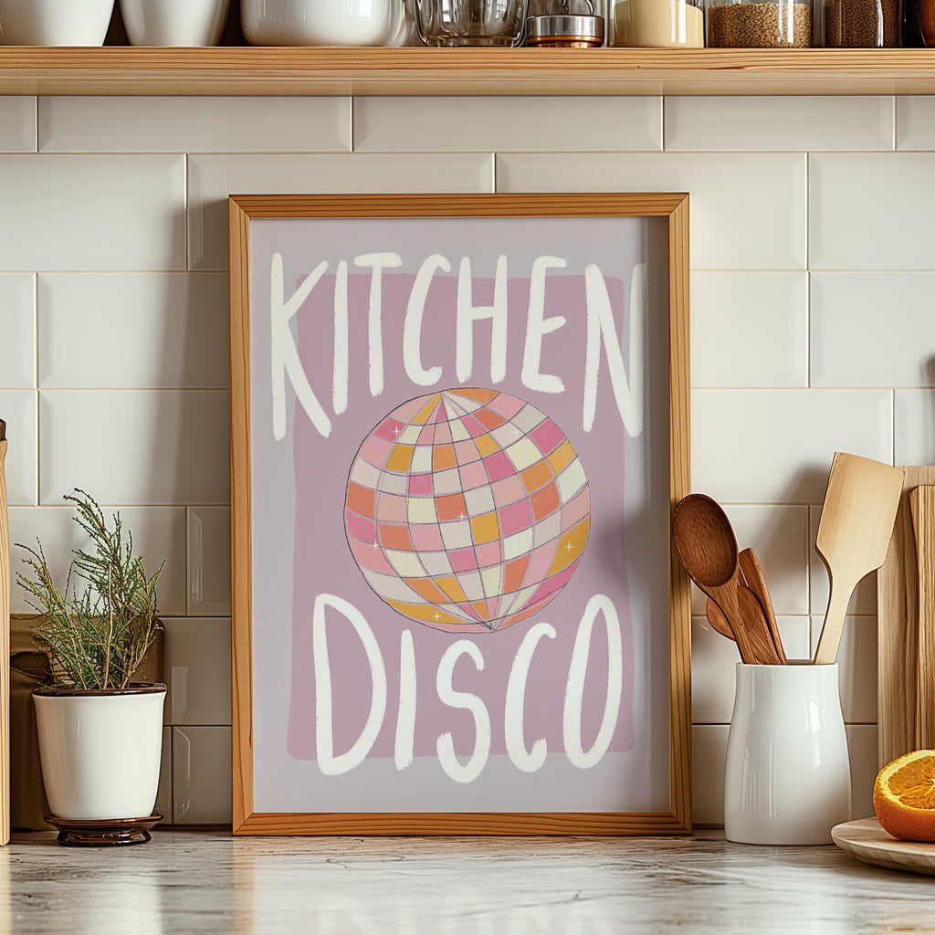 Kitchen Disco Art Print