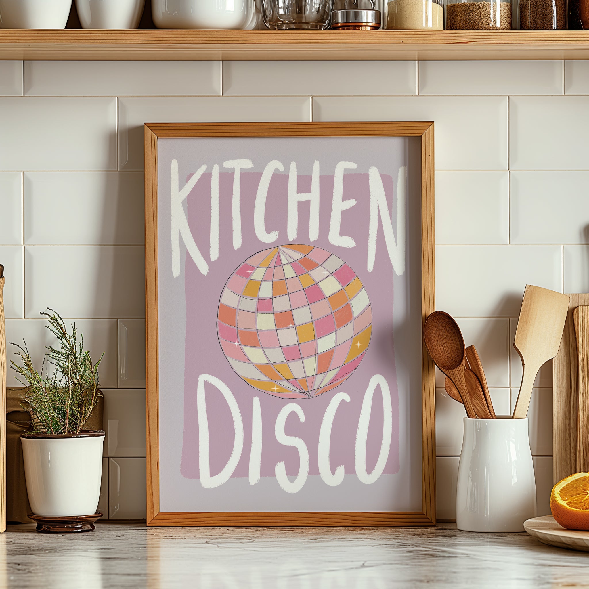 Kitchen Disco Art Print