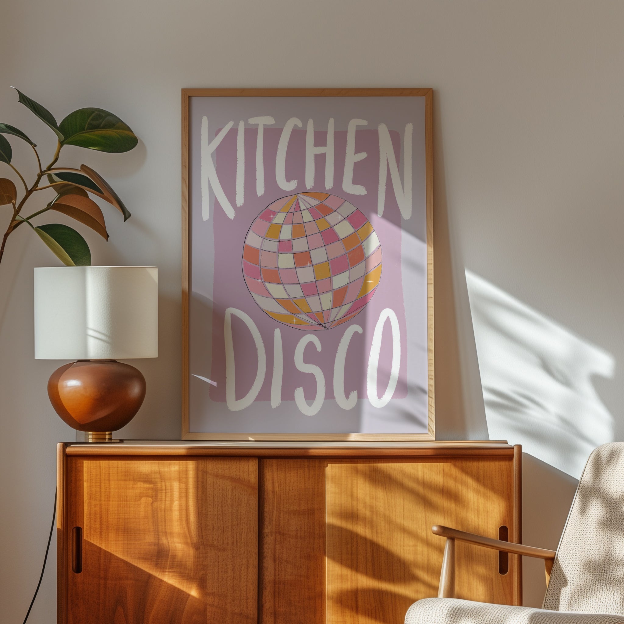 Kitchen Disco Art Print