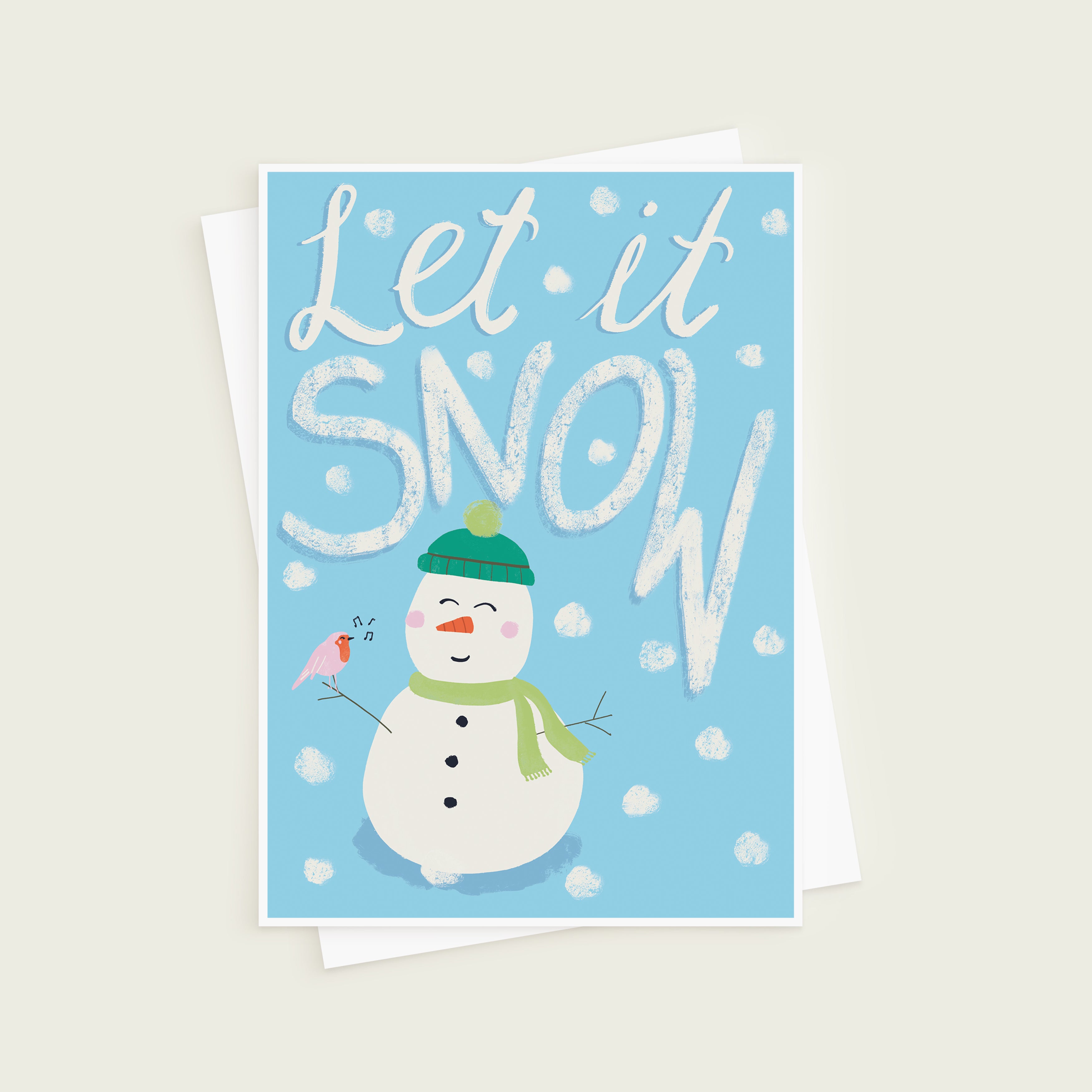 Let It Snow Christmas Card