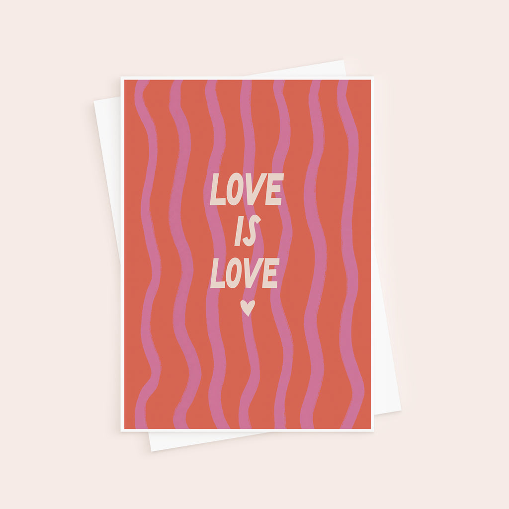 Love Is Love Valentine's Day Card