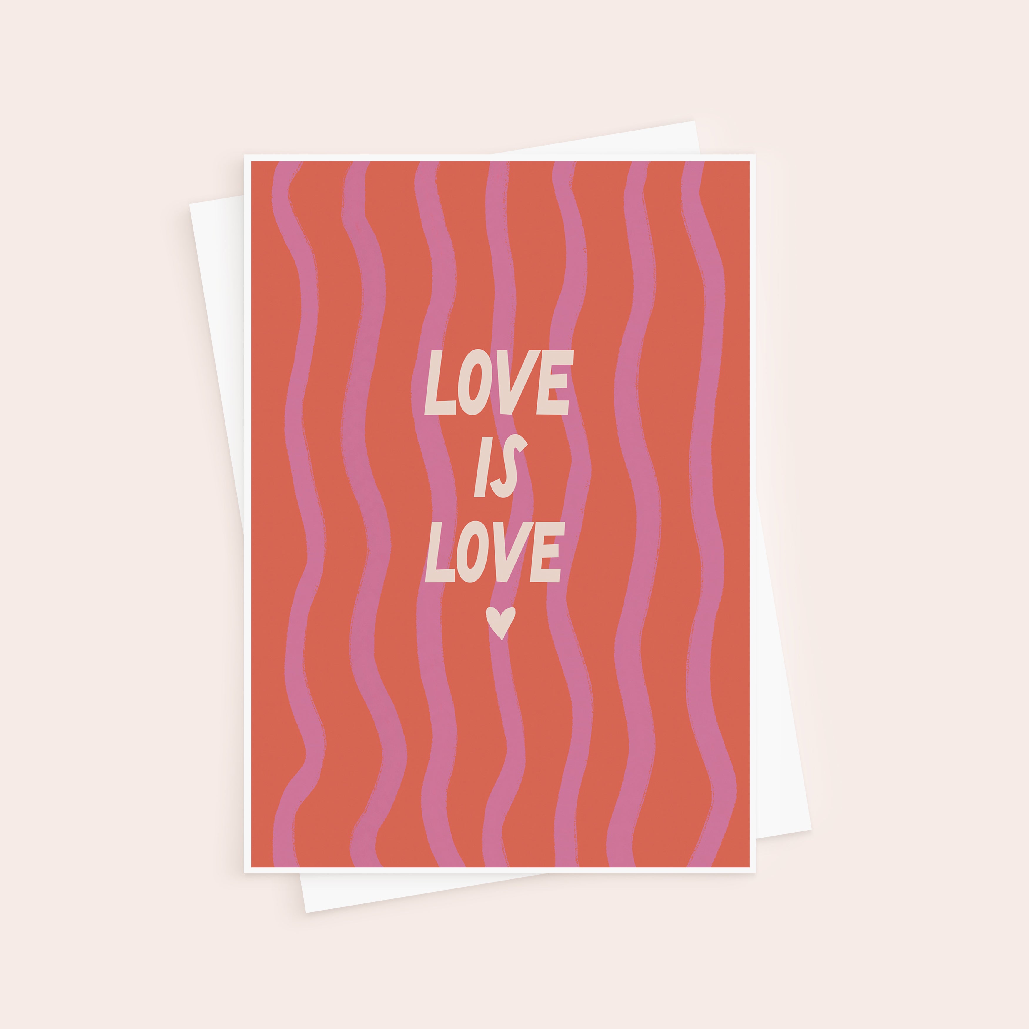 Love Is Love Valentine's Day Card