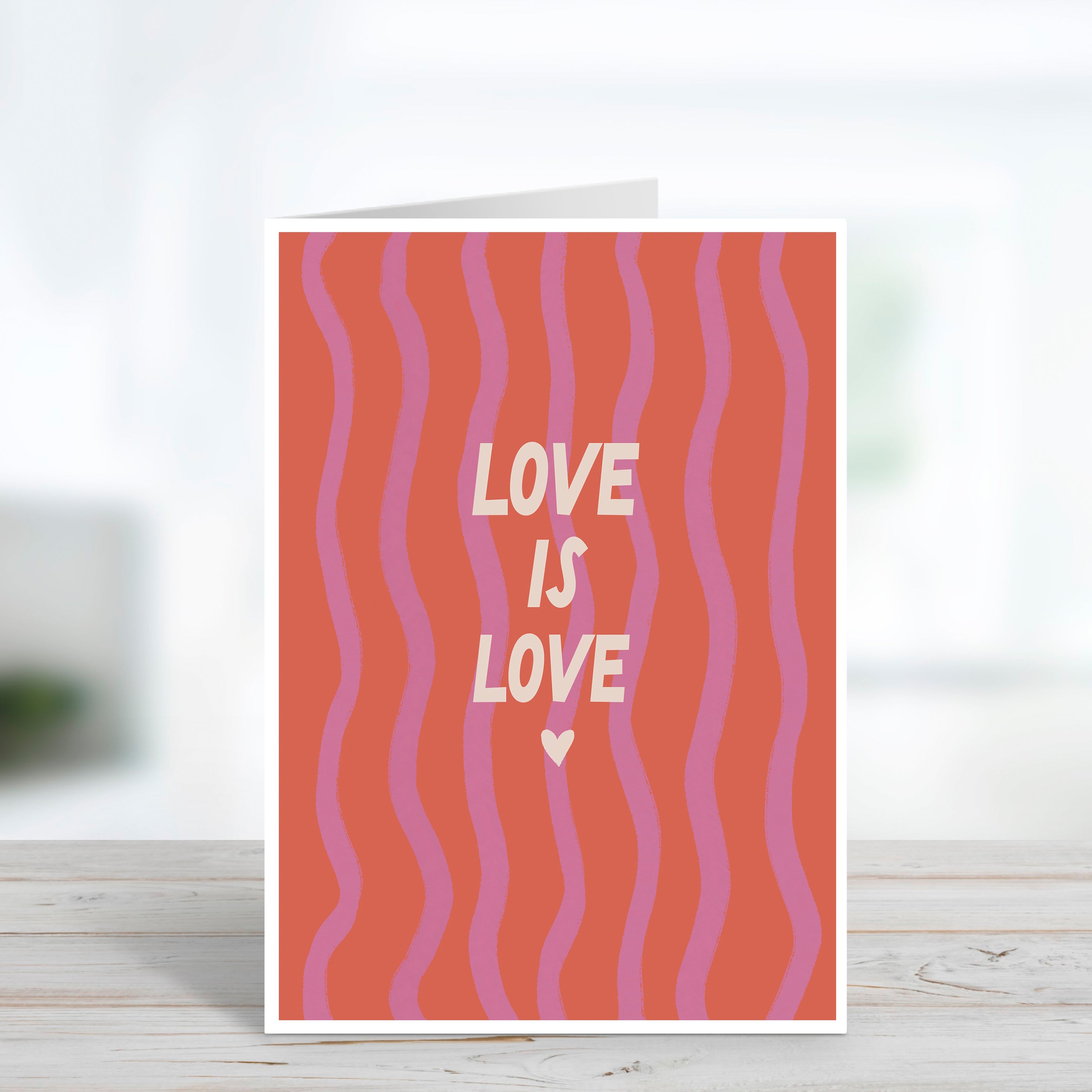 Love Is Love Valentine's Day Card