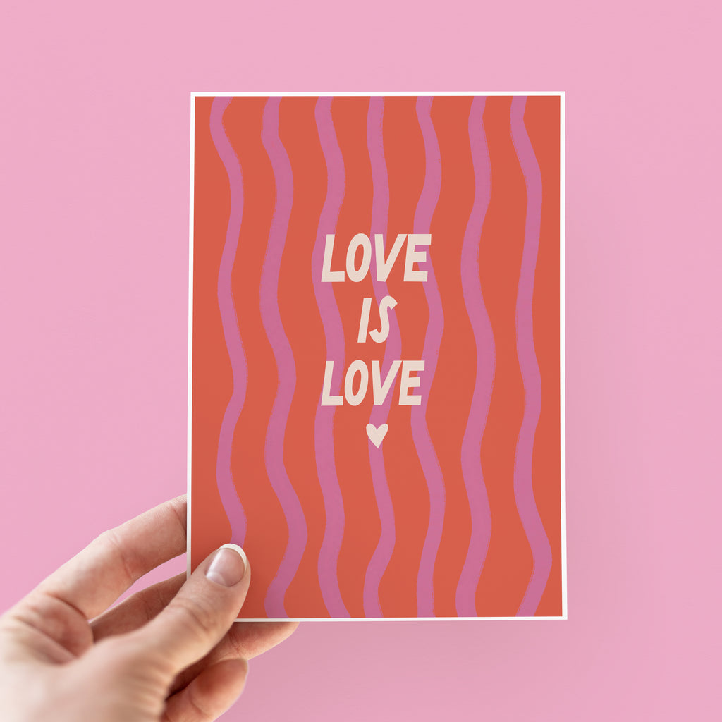 Love Is Love Valentine's Day Card
