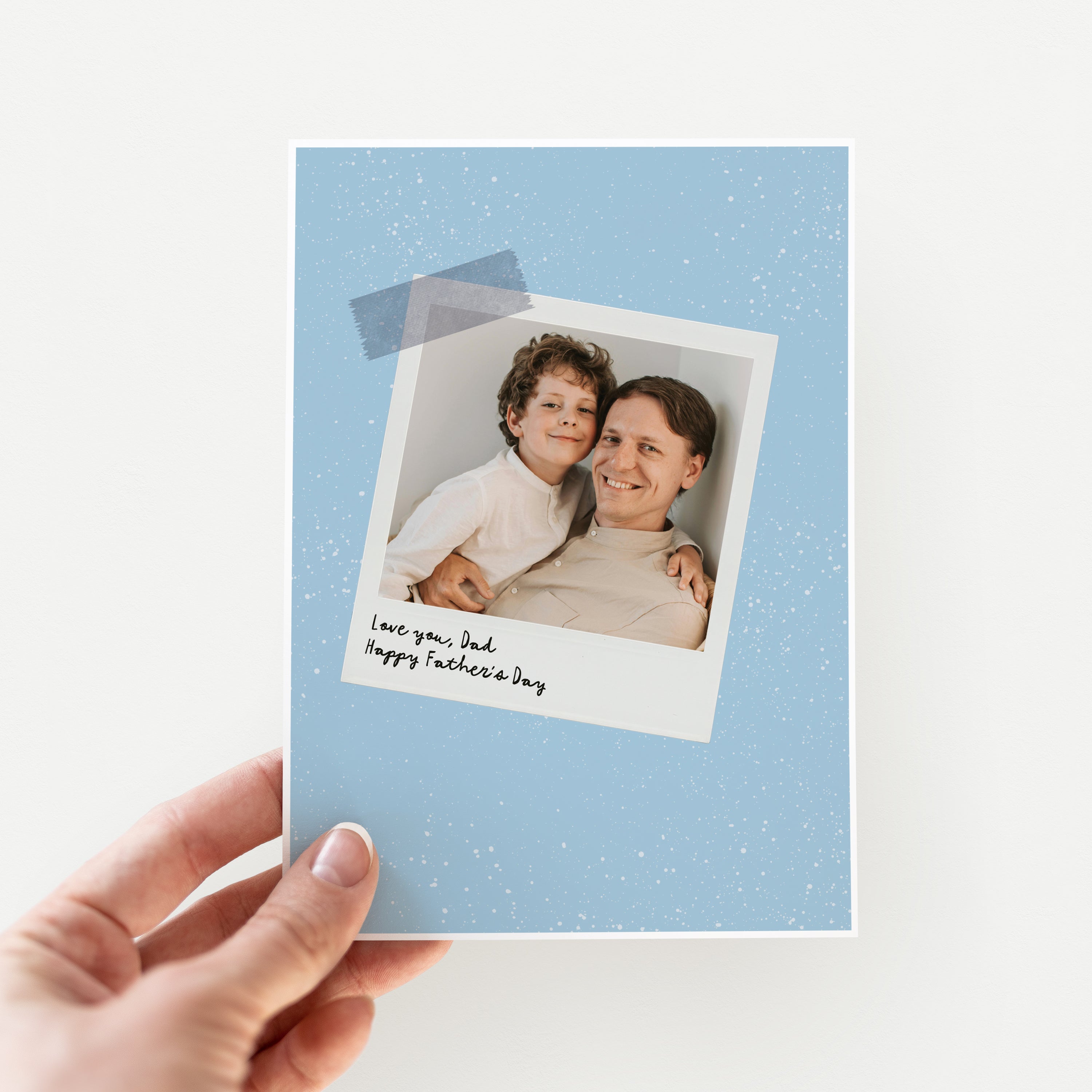 Love You Dad Photo Upload Father's Day Card