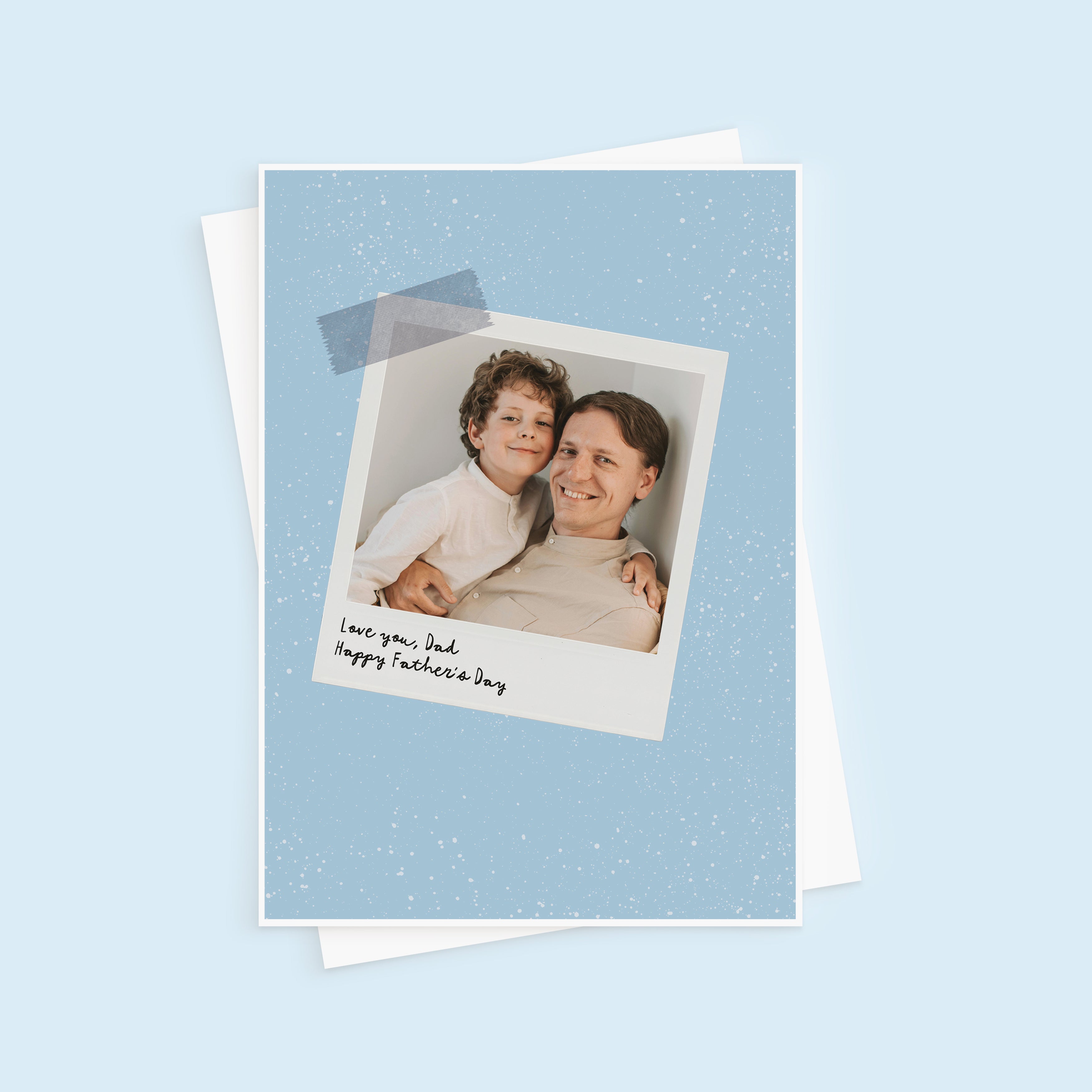 Love You Dad Photo Upload Father's Day Card