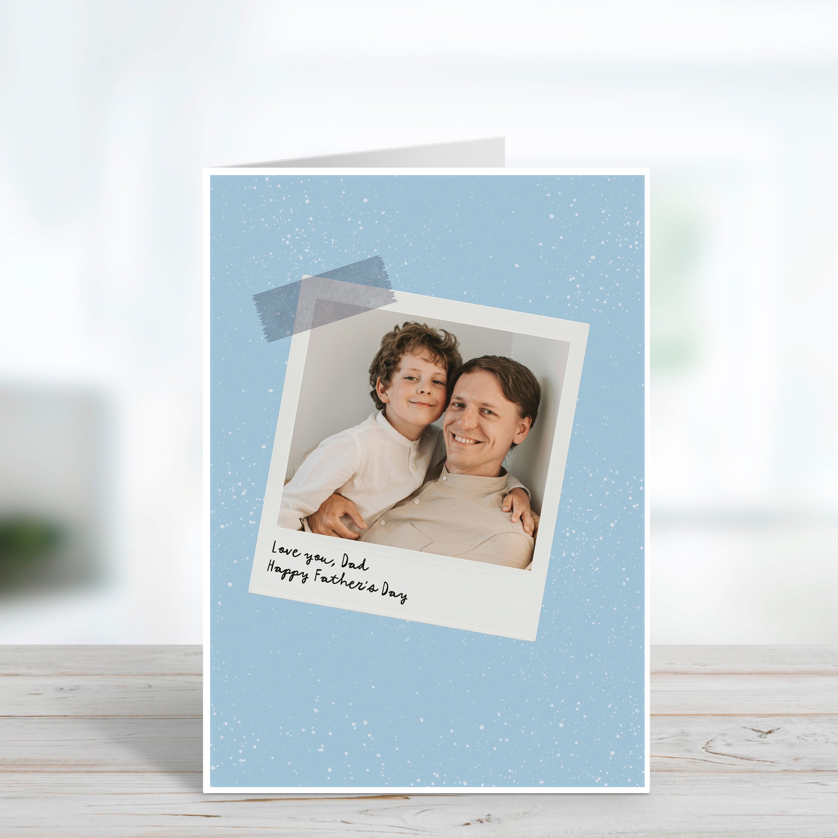 Love You Dad Photo Upload Father's Day Card