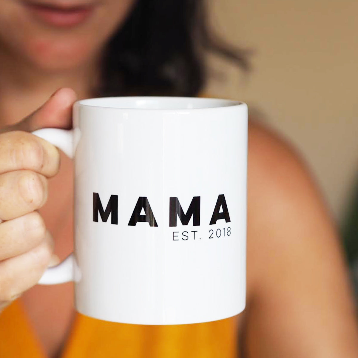 Personalised MAMA Est. Mother's Day Mug For Mummy