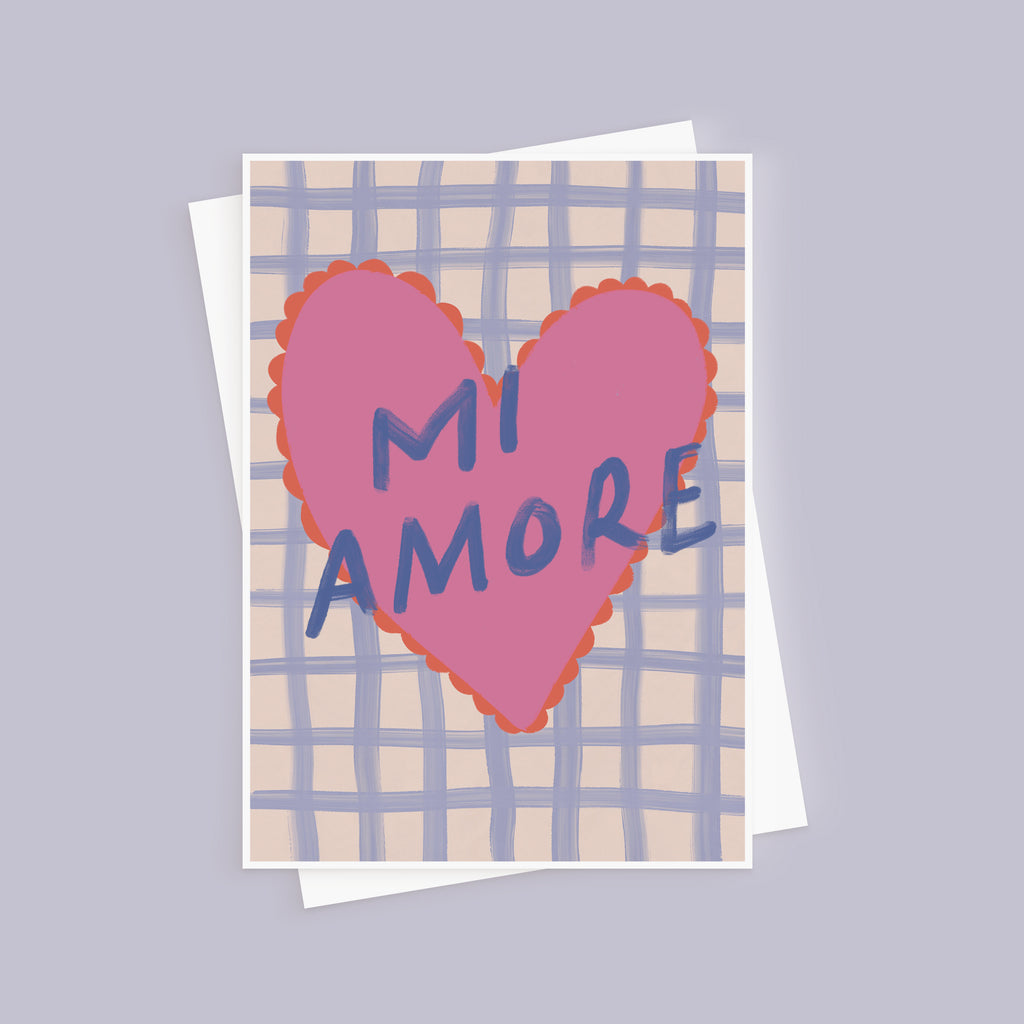Mi Amore Valentine's Day Card For Loved One
