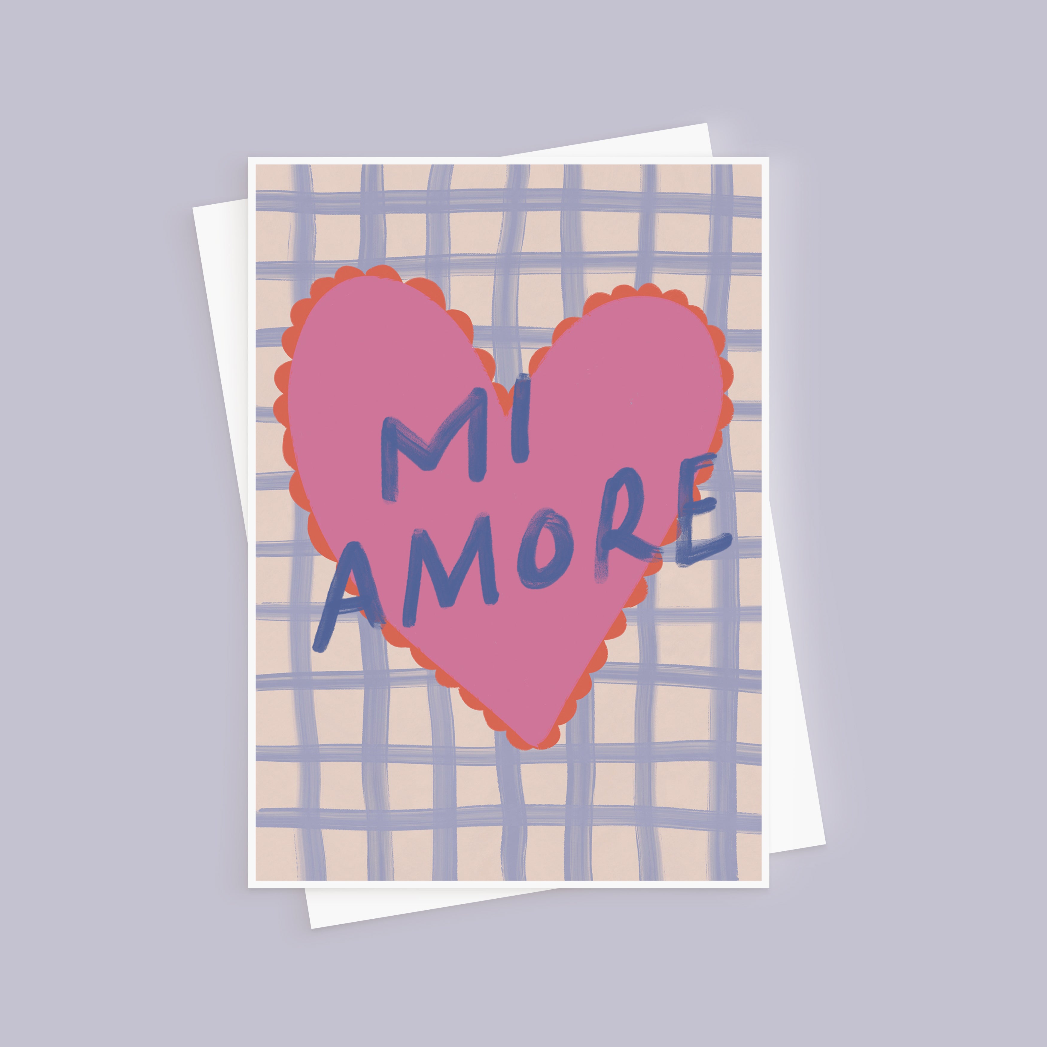 Mi Amore Valentine's Day Card For Loved One