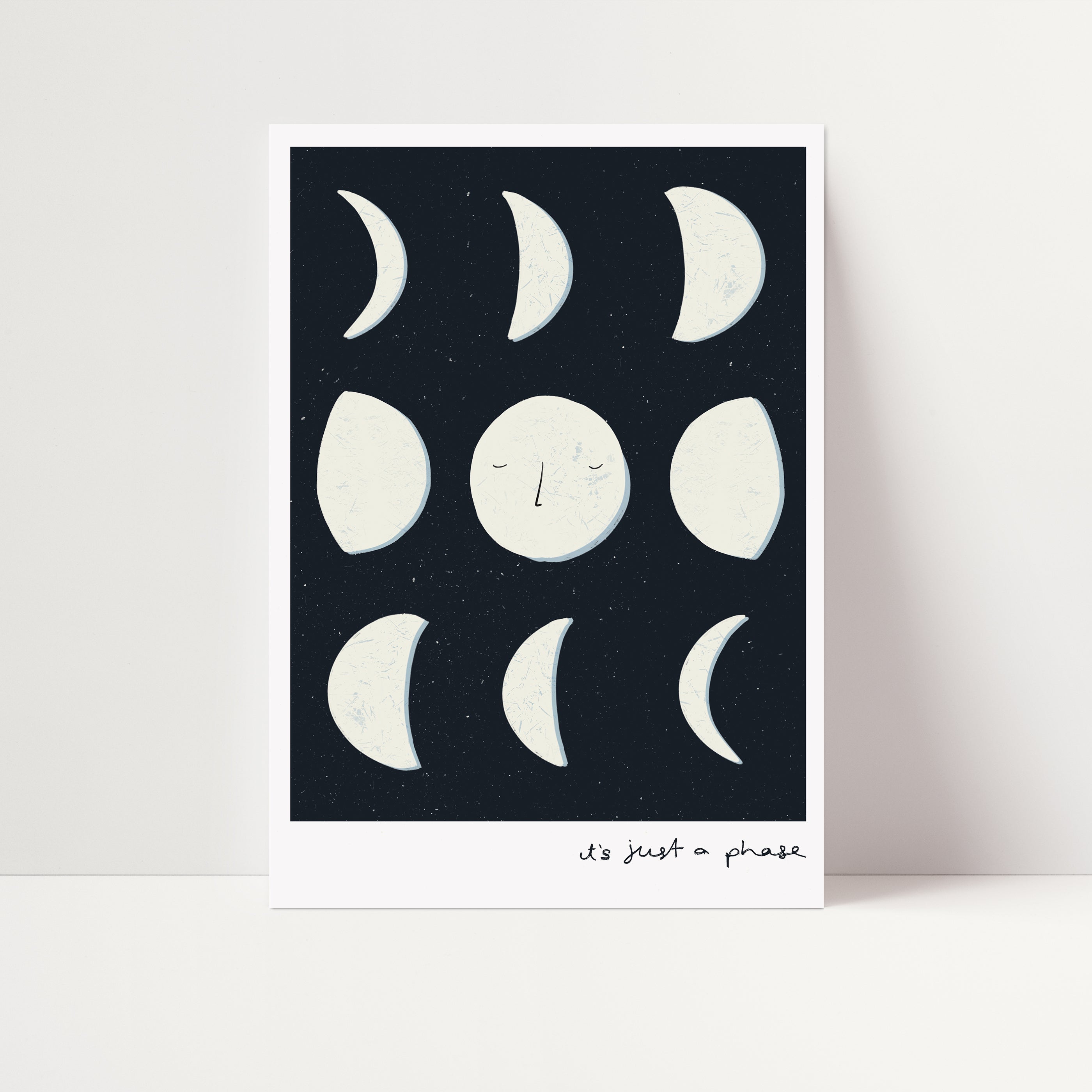 Moon Phase Art Print
