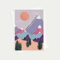 Mountains Of Gratitude Thank You Card