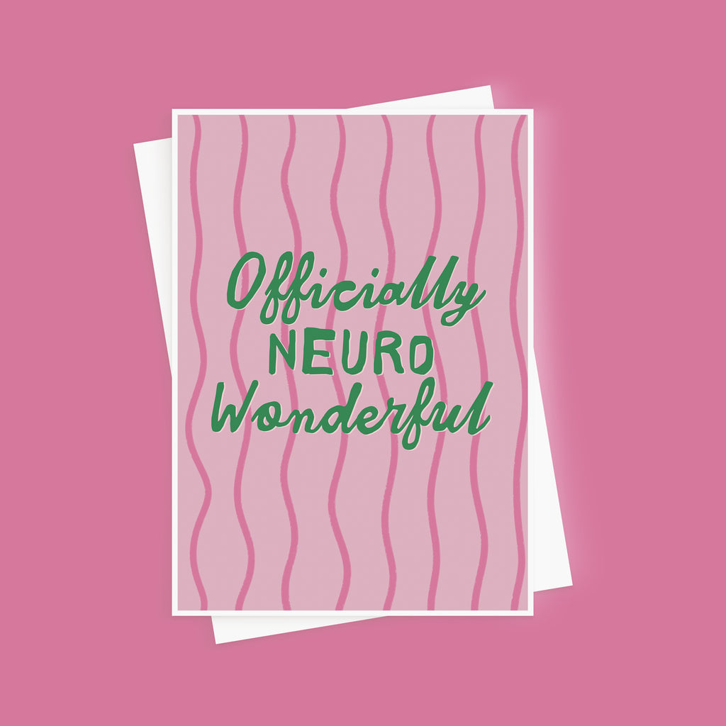 Officially Neuro Wonderful Card For Her