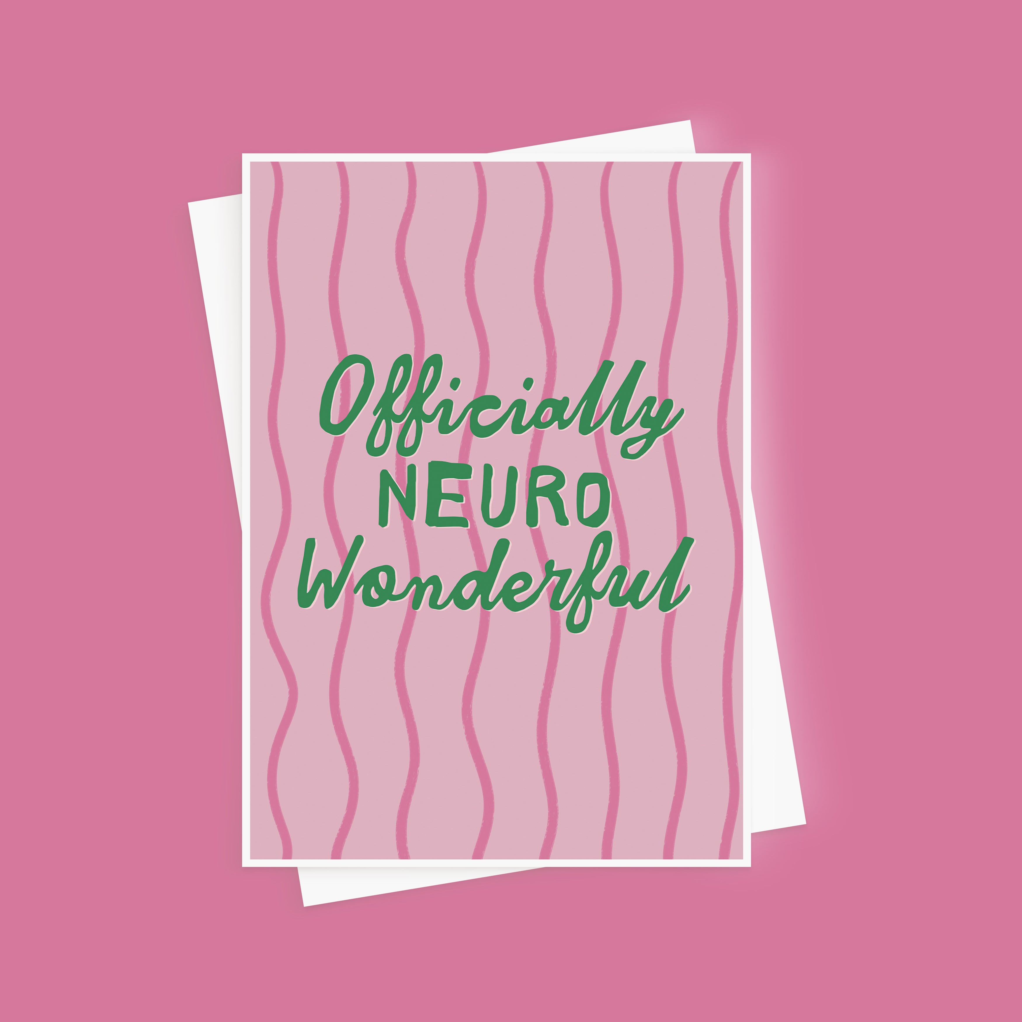 Officially Neuro Wonderful Card For Her