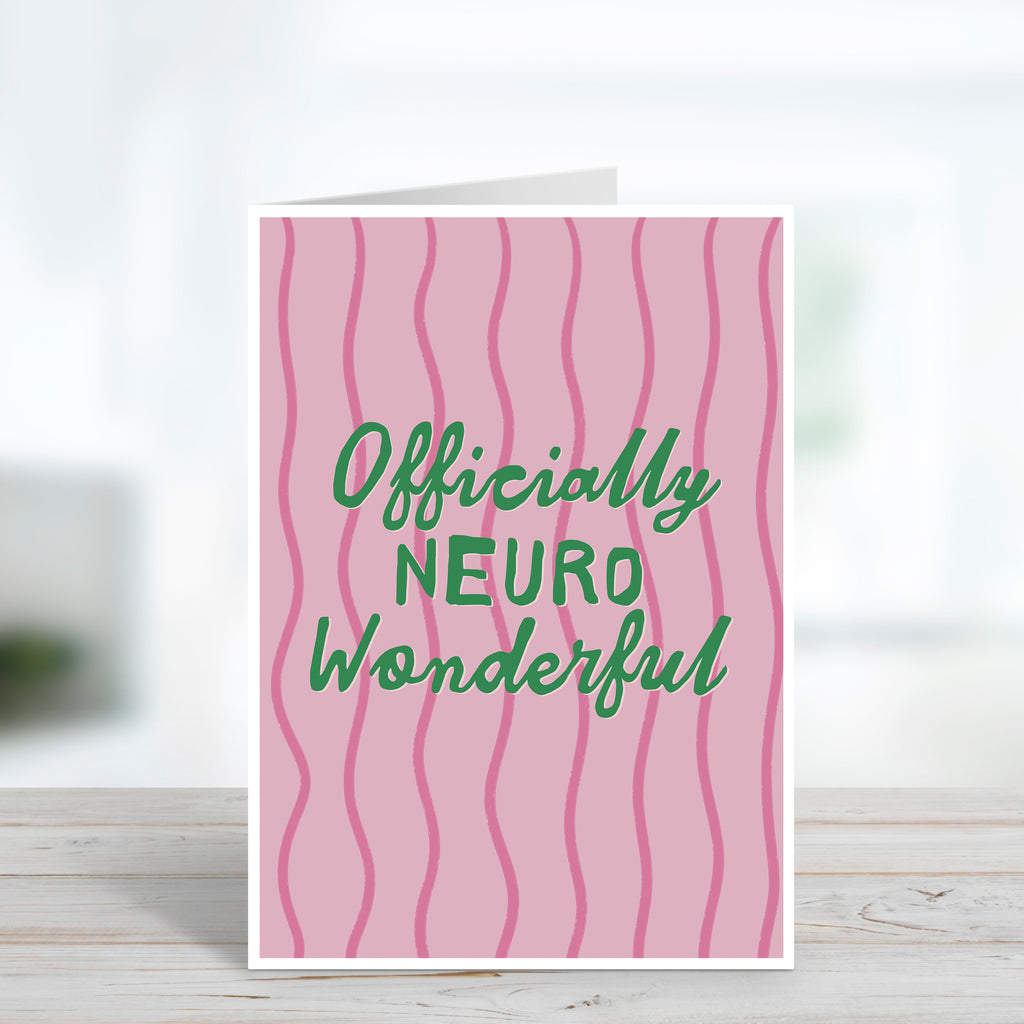 Officially Neuro Wonderful Card For Her