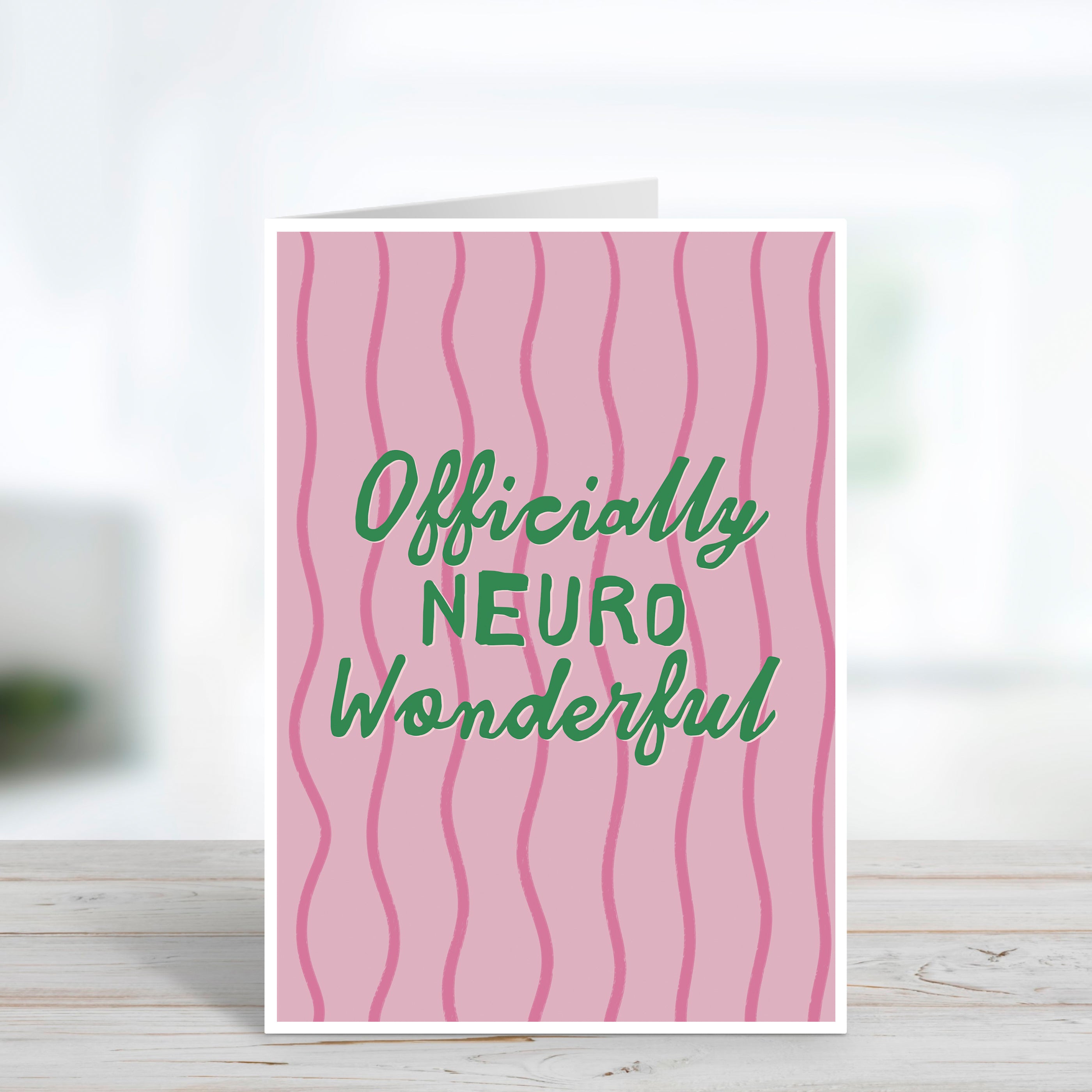 Officially Neuro Wonderful Card For Her