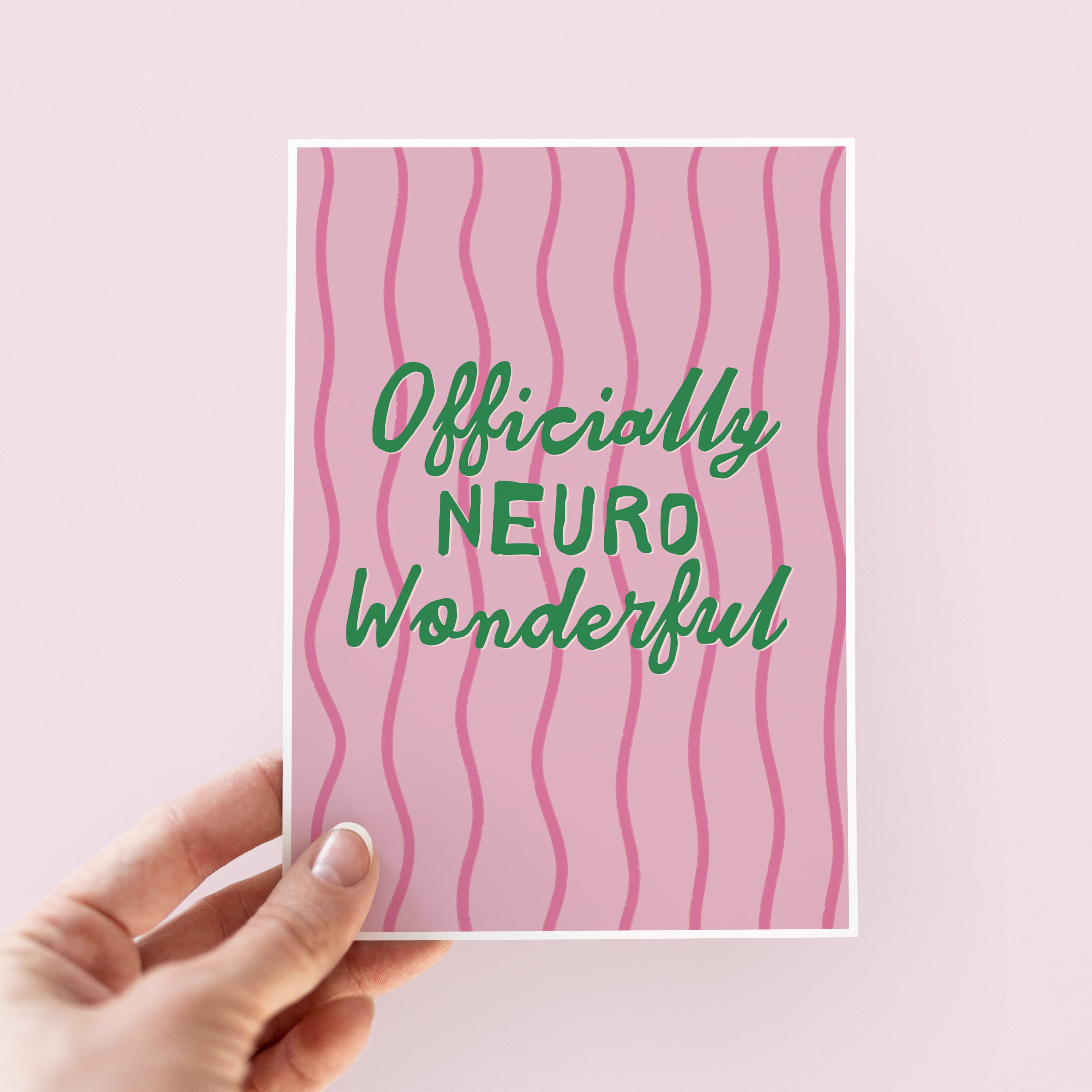 Officially Neuro Wonderful Card For Her