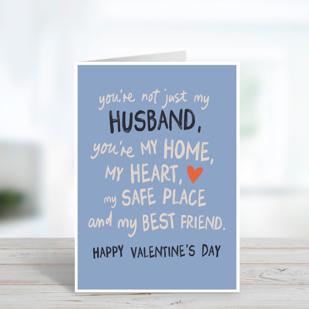 Not Just My Husband Sentimental Valentine's Day Card