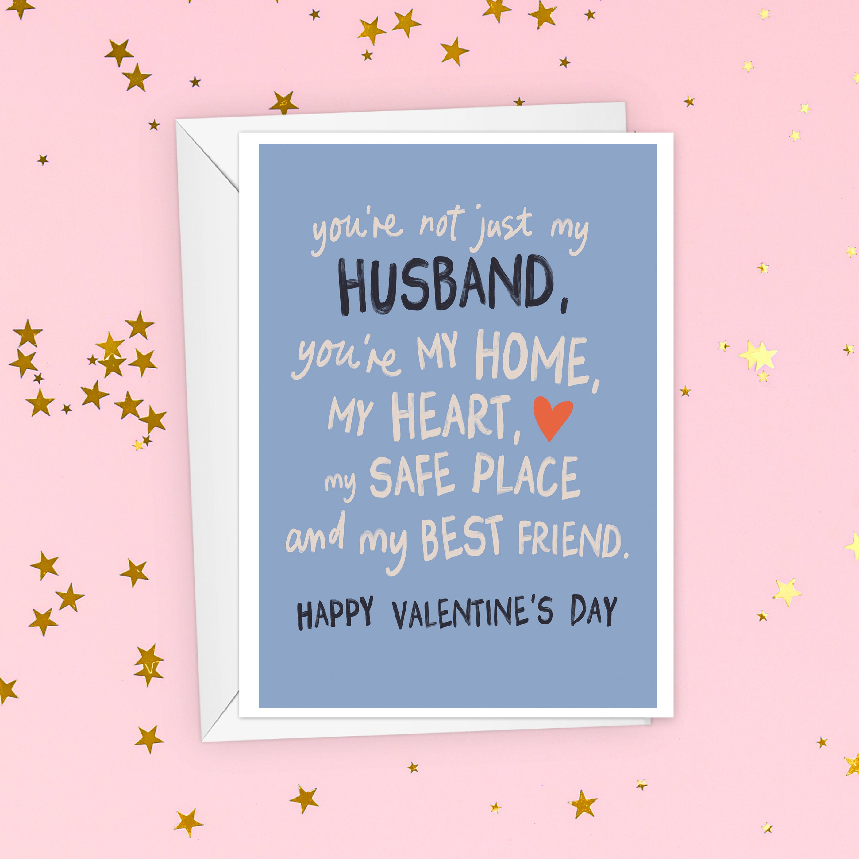 Not Just My Husband Sentimental Valentine's Day Card