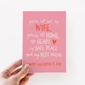 Not Just My Wife Sentimental Valentine's Day Card