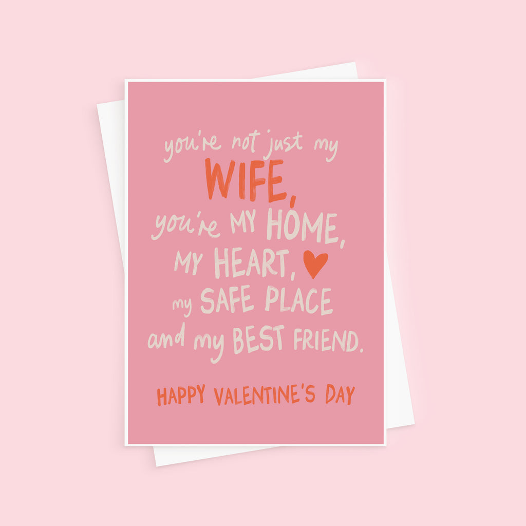 Not Just My Wife Sentimental Valentine's Day Card