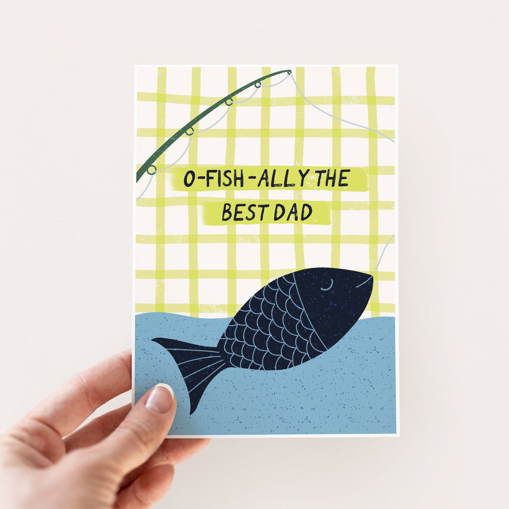 Fishing Pun Father's Day Card For Dad