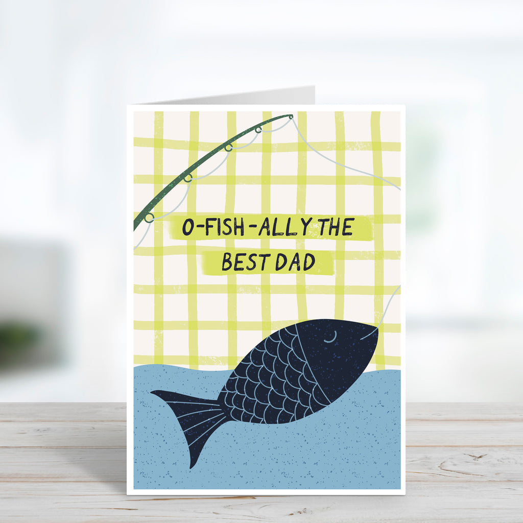 Fishing Pun Father's Day Card For Dad