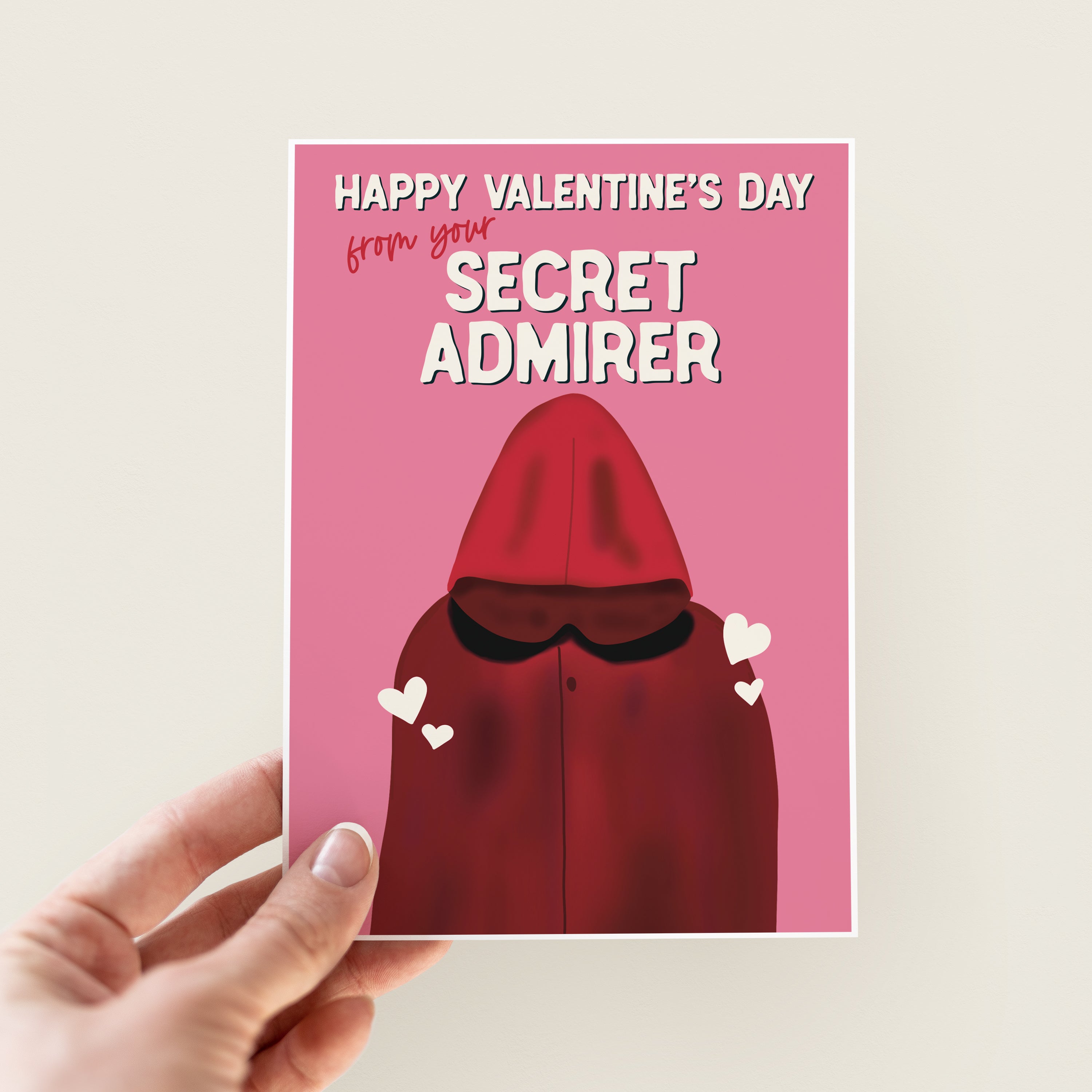 Secret Admirer Traitors Valentine's Day Card