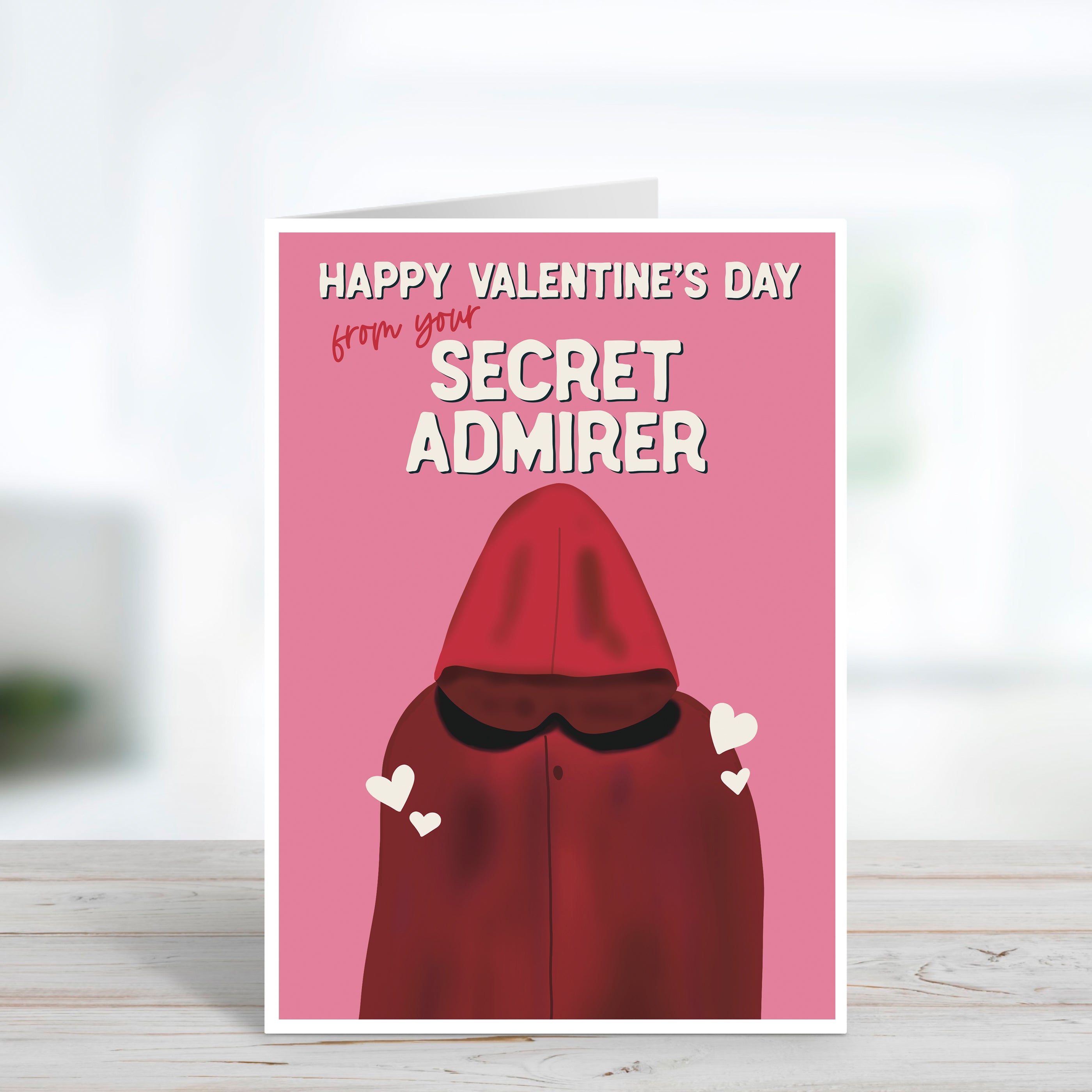 Secret Admirer Traitors Valentine's Day Card