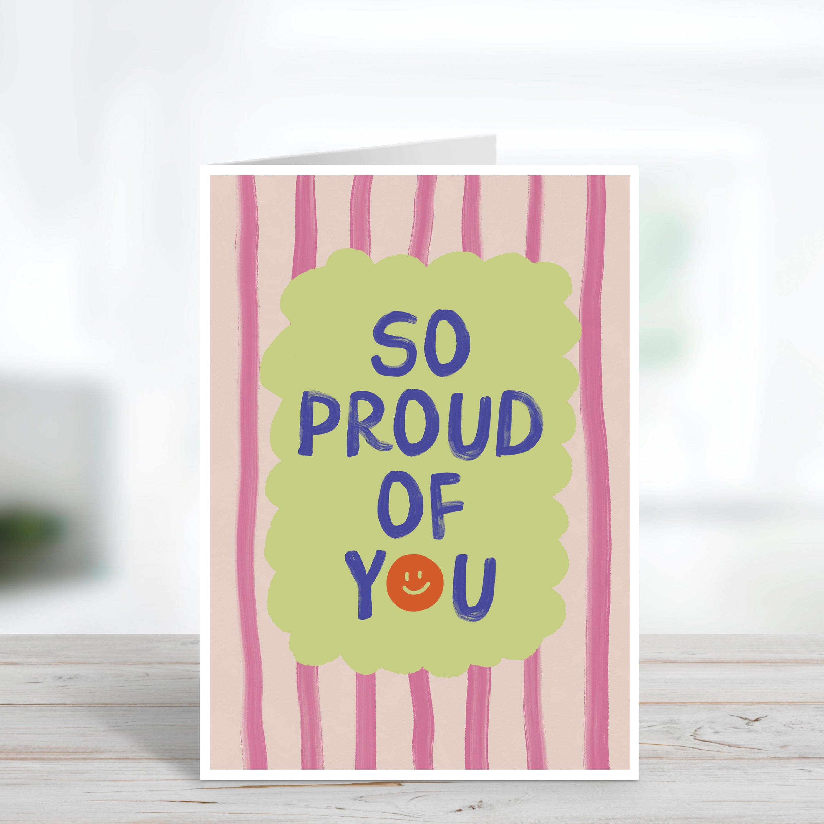 So Proud Of You Congratulations Card