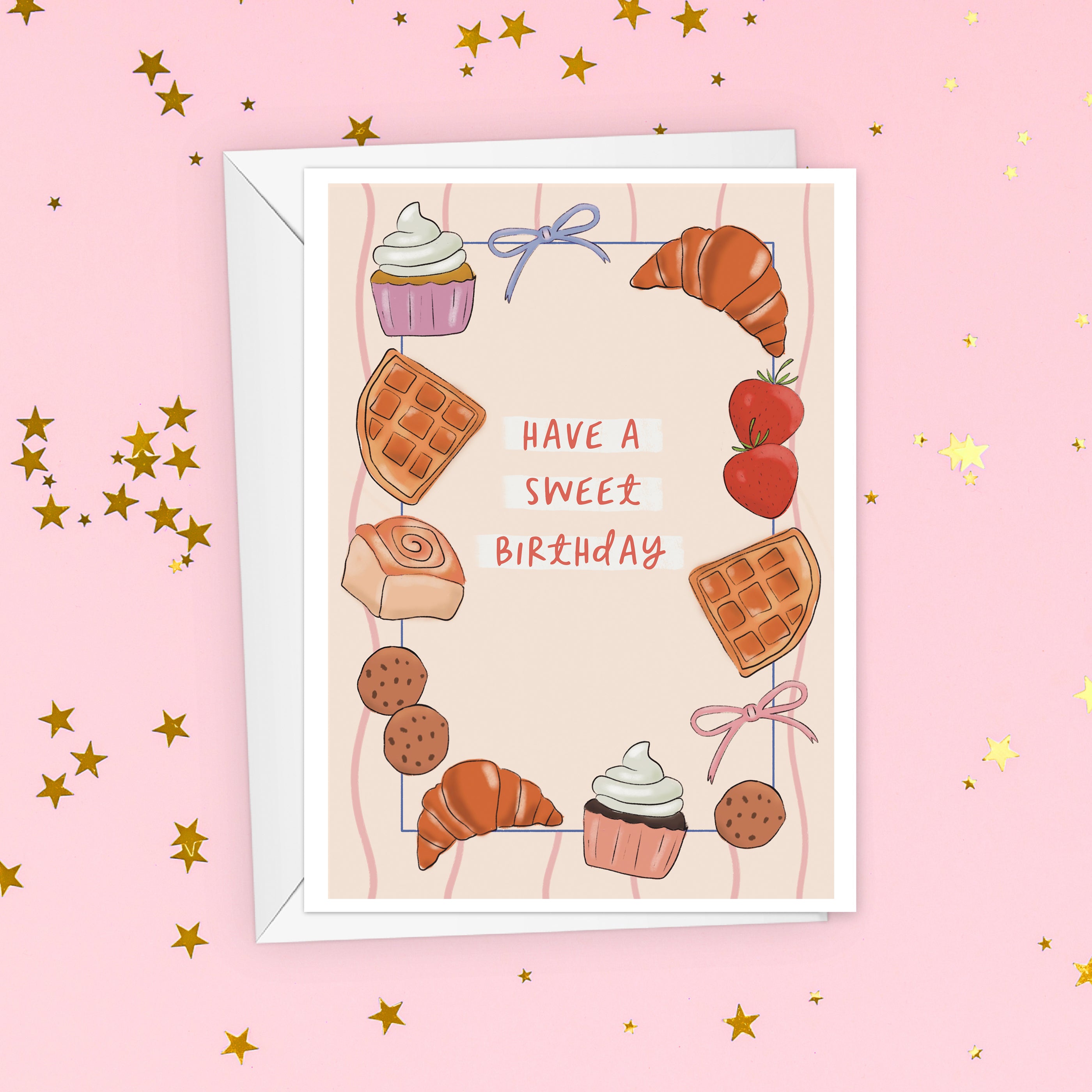 Have A Sweet Birthday Pastry Birthday Card