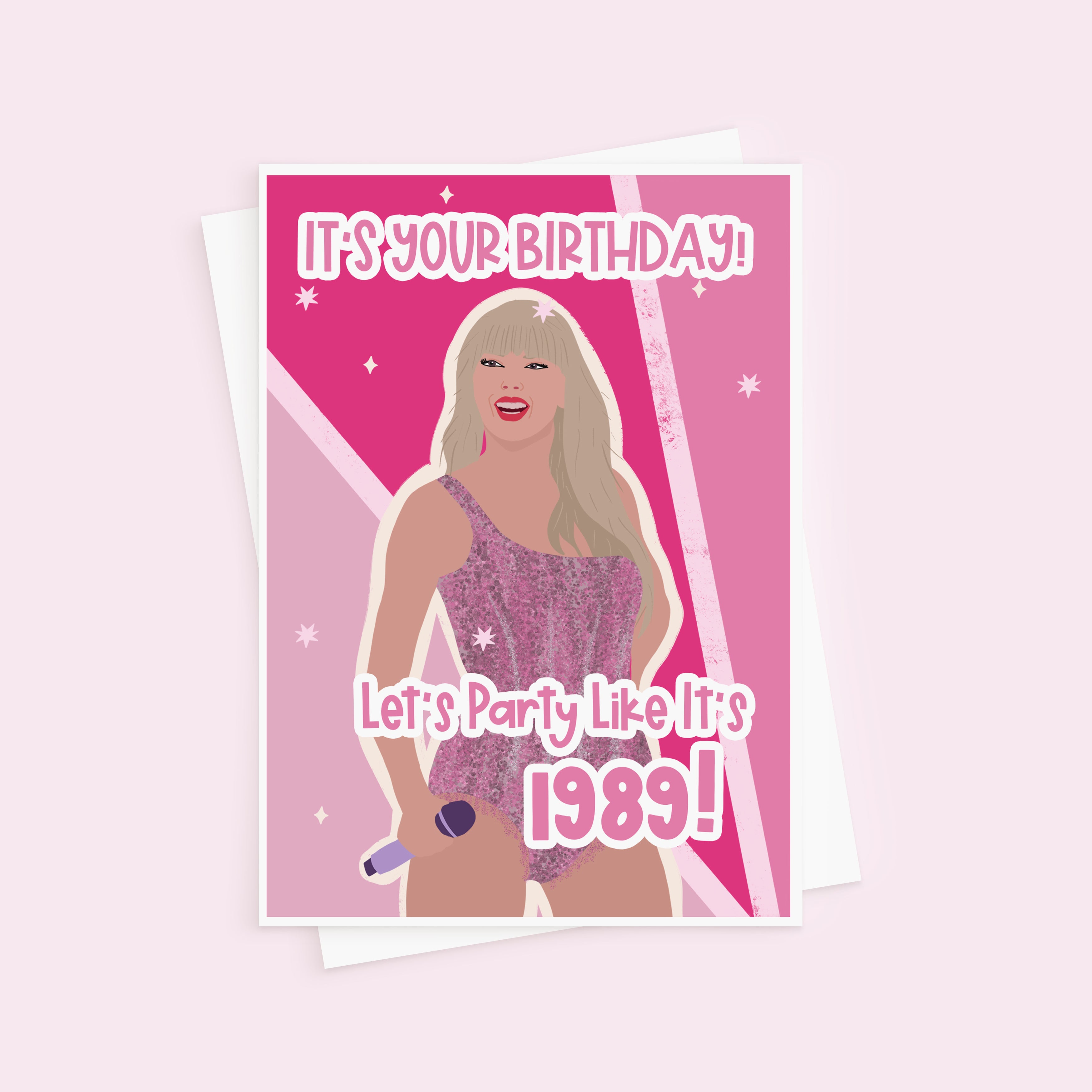 Taylor Swift 1989 Birthday Card